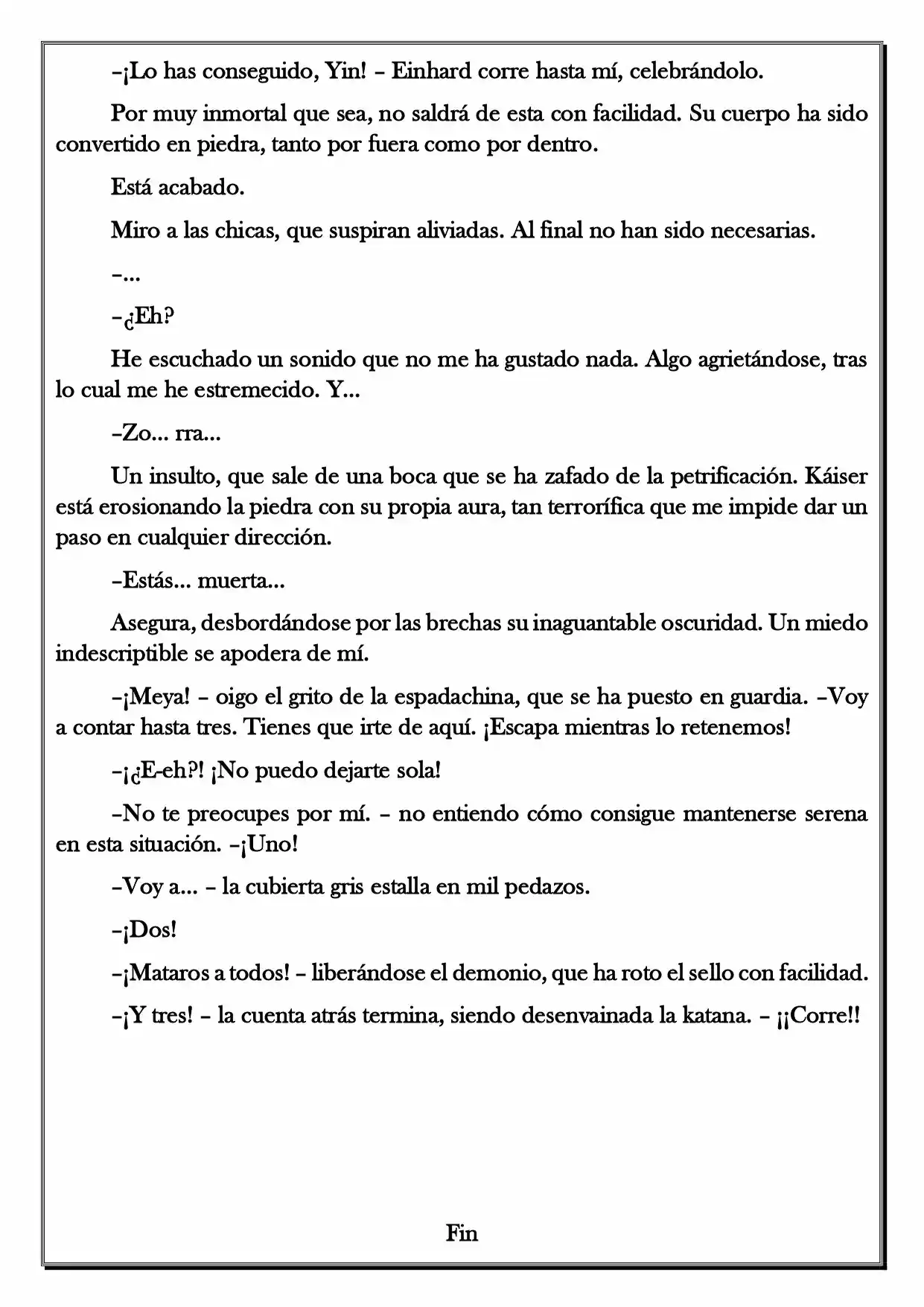 Monochrome Cross - Remade (Novela) - Capítulo 92 - Página 6 - LectorTMOo