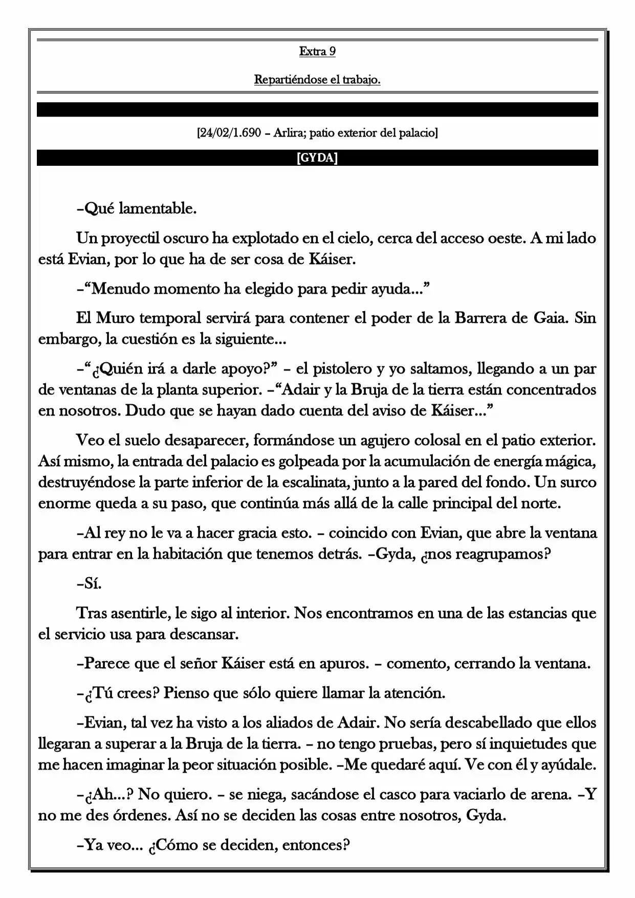 Monochrome Cross - Remade (Novela) - Capítulo 93.51 - Página 2 - LectorTMOo