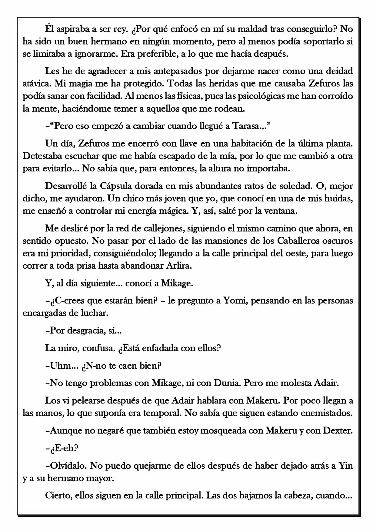 Monochrome Cross - Remade (Novela) - Capítulo 94 - Página 3 - LectorTMOo