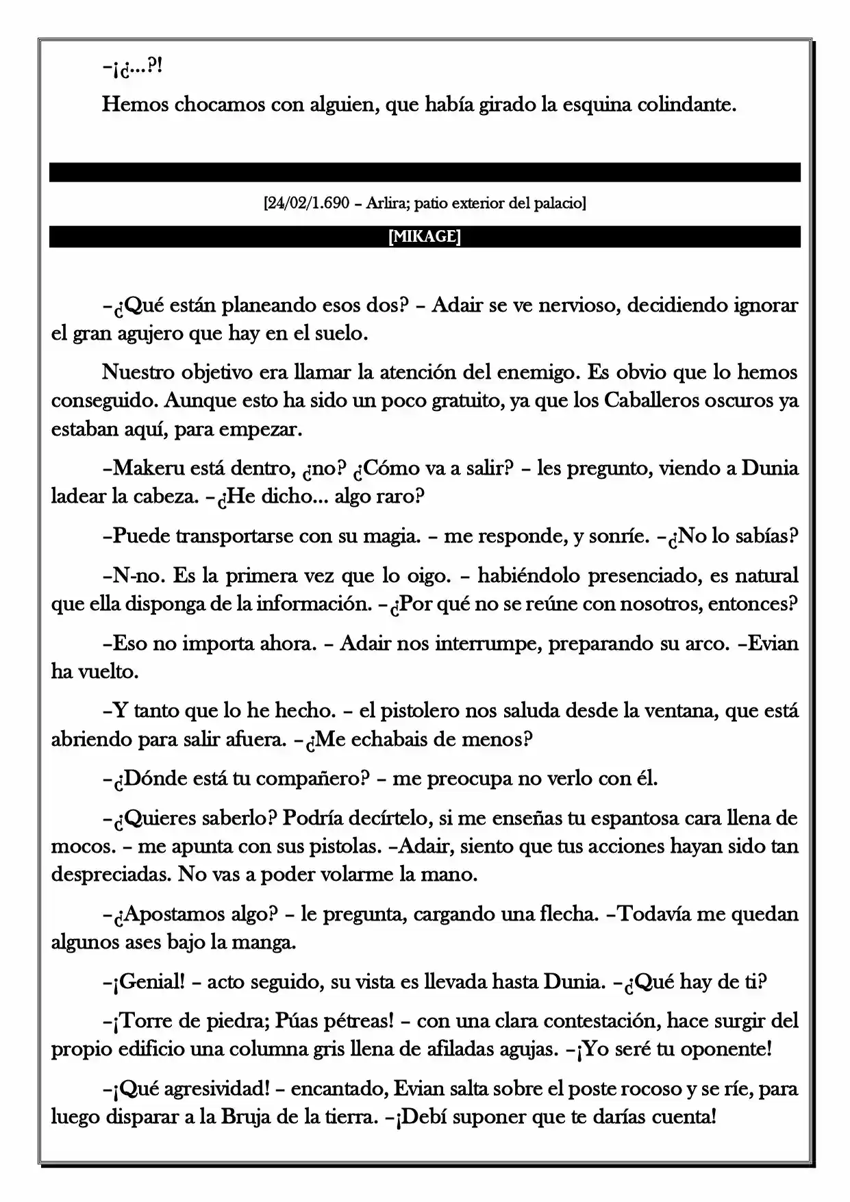 Monochrome Cross - Remade (Novela) - Capítulo 94 - Página 4 - LectorTMOo