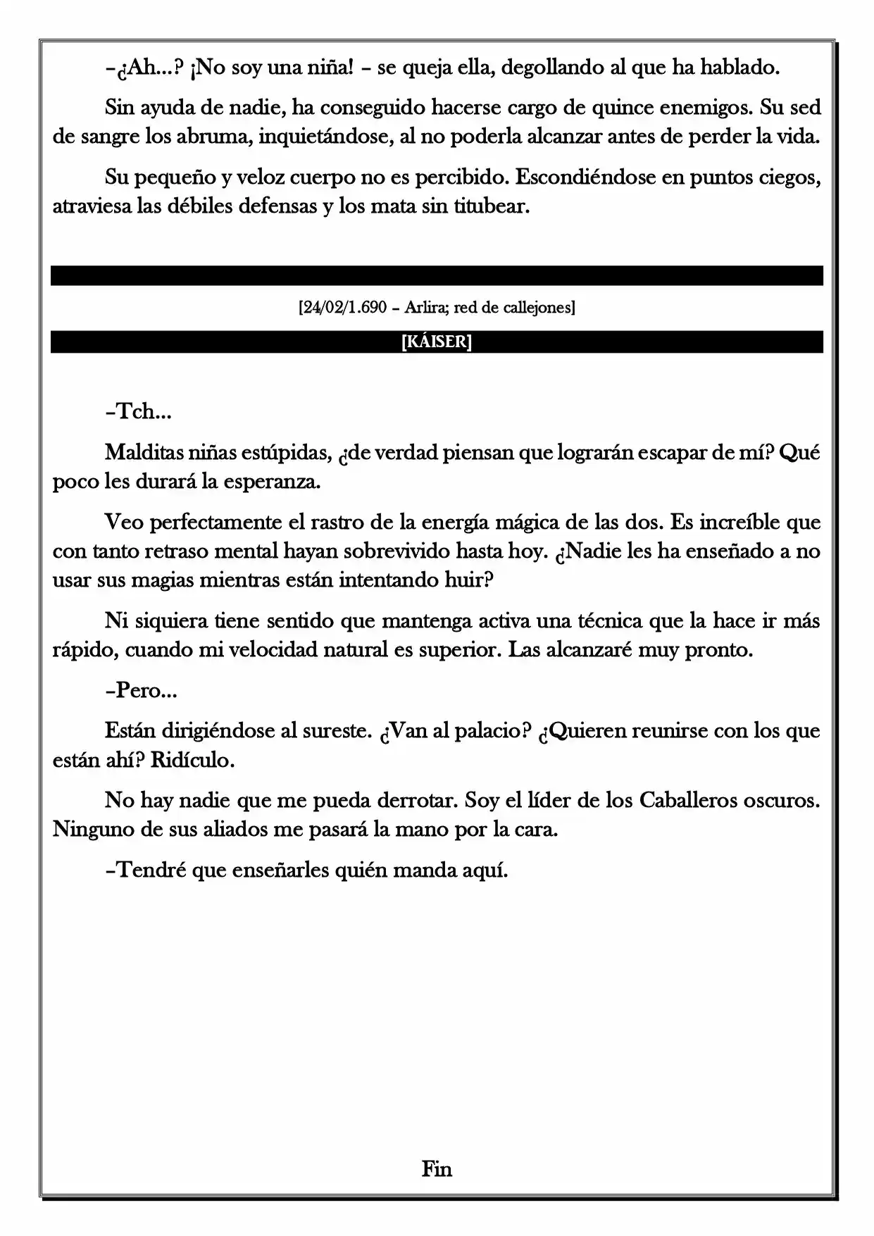 Monochrome Cross - Remade (Novela) - Capítulo 94 - Página 6 - LectorTMOo