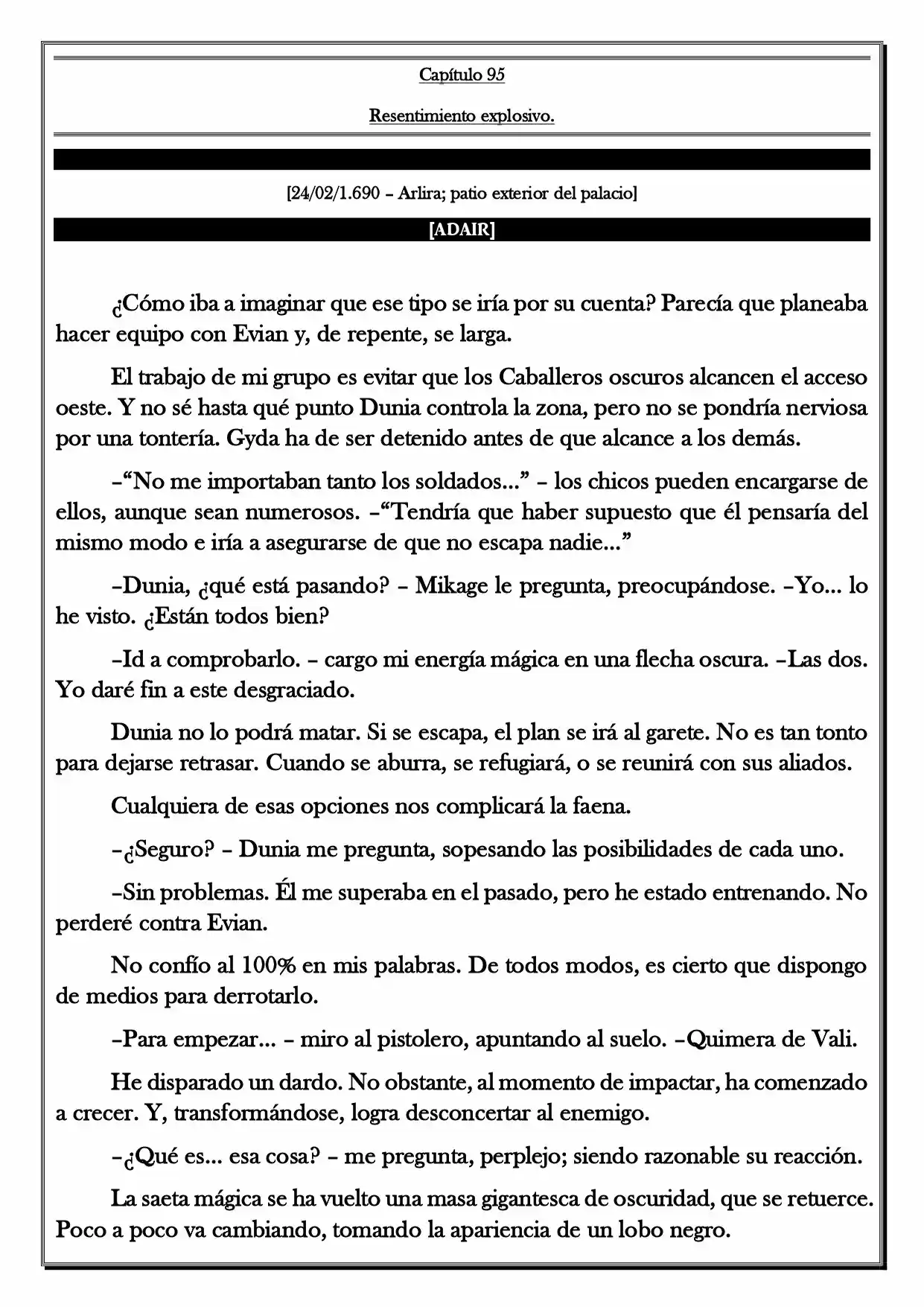 Monochrome Cross - Remade (Novela) - Capítulo 95 - Página 2 - LectorTMOo