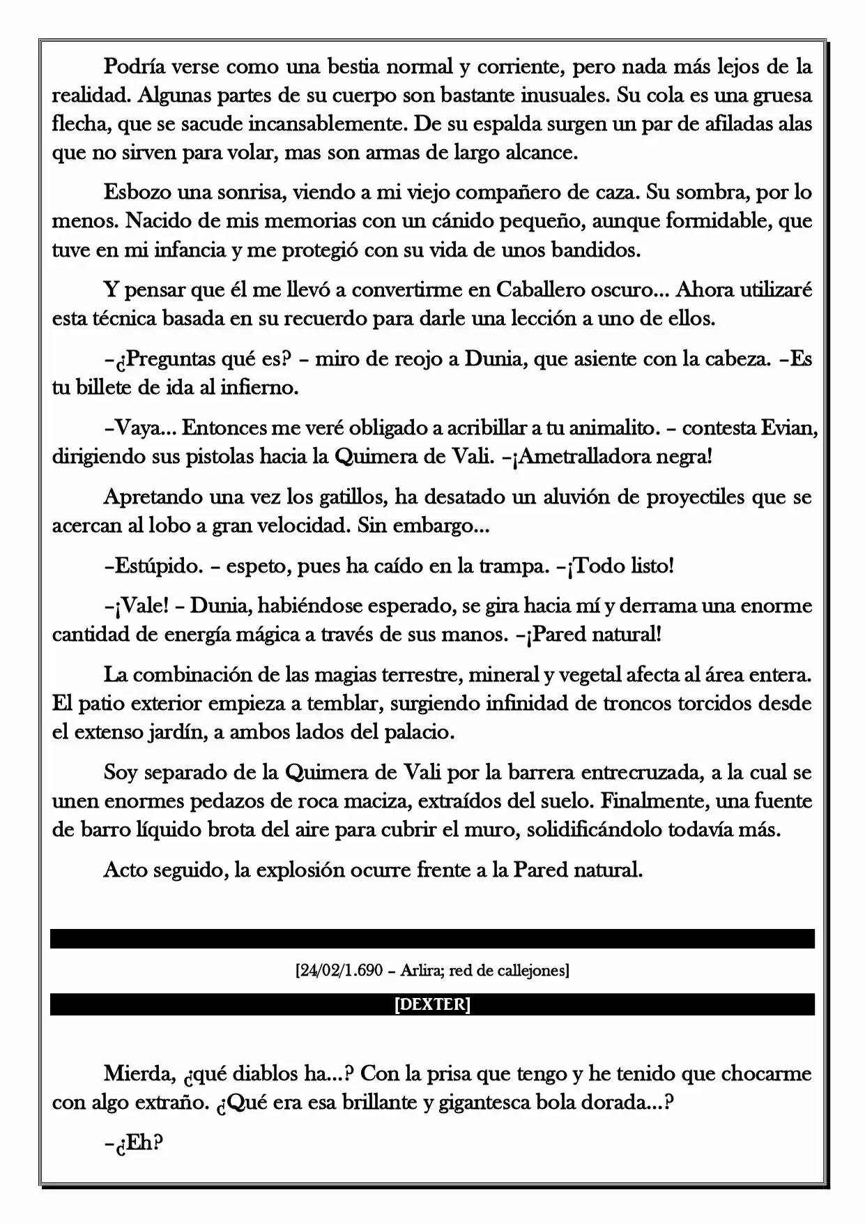 Monochrome Cross - Remade (Novela) - Capítulo 95 - Página 3 - LectorTMOo
