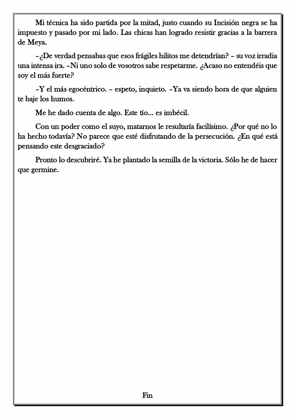 Monochrome Cross - Remade (Novela) - Capítulo 95 - Página 6 - LectorTMOo