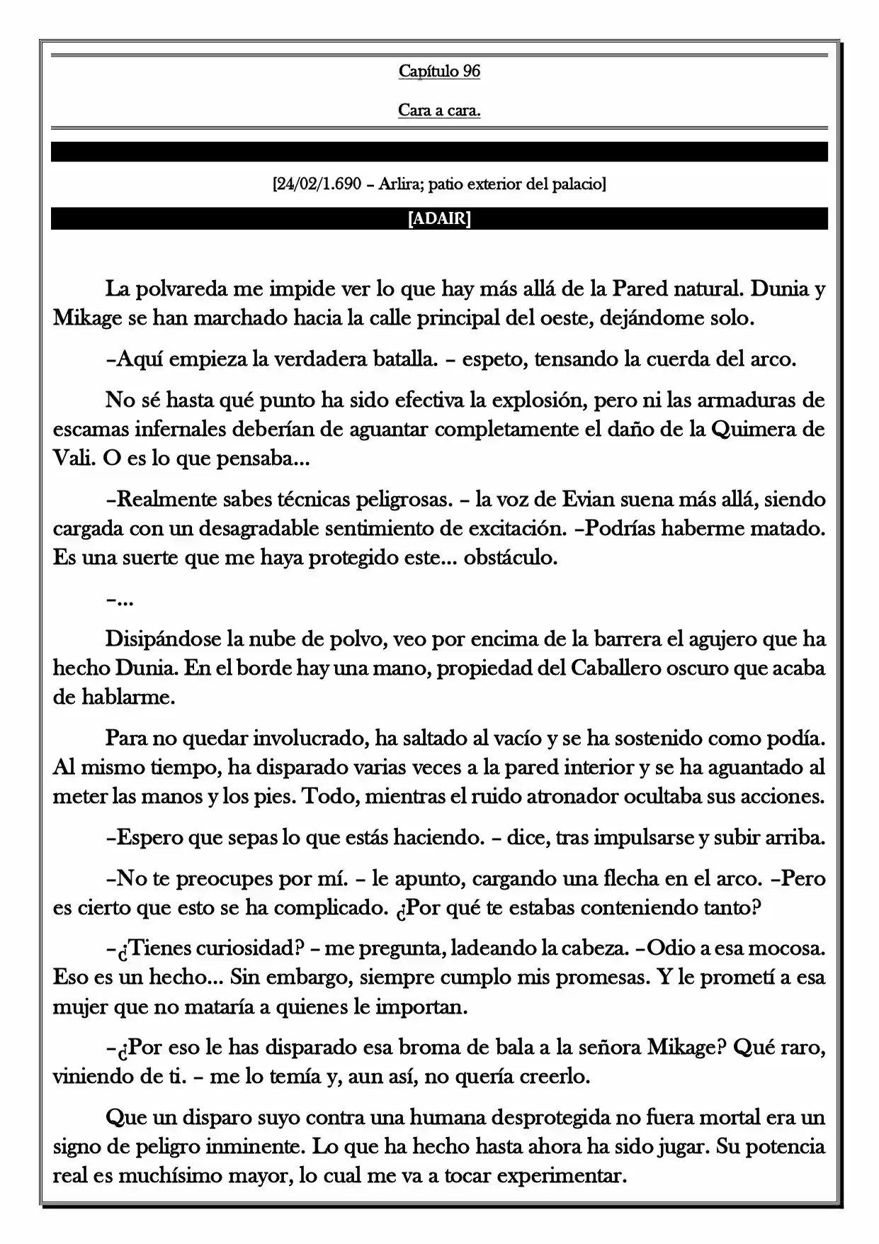 Monochrome Cross - Remade (Novela) - Capítulo 96 - Página 2 - LectorTMOo
