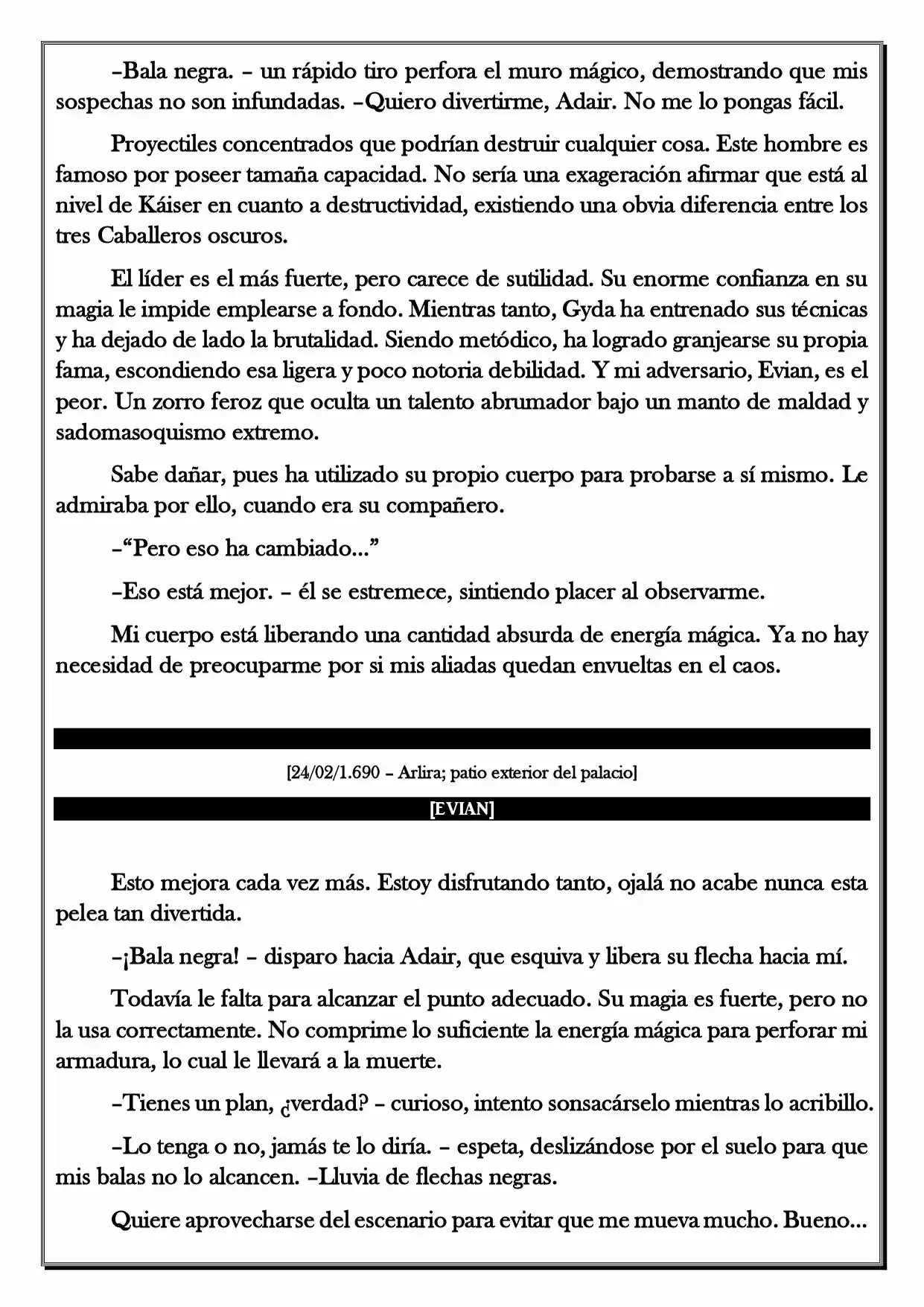 Monochrome Cross - Remade (Novela) - Capítulo 96 - Página 3 - LectorTMOo