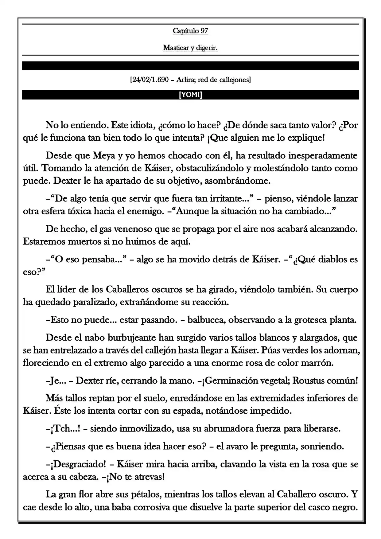 Monochrome Cross - Remade (Novela) - Capítulo 97 - Página 2 - LectorTMOo