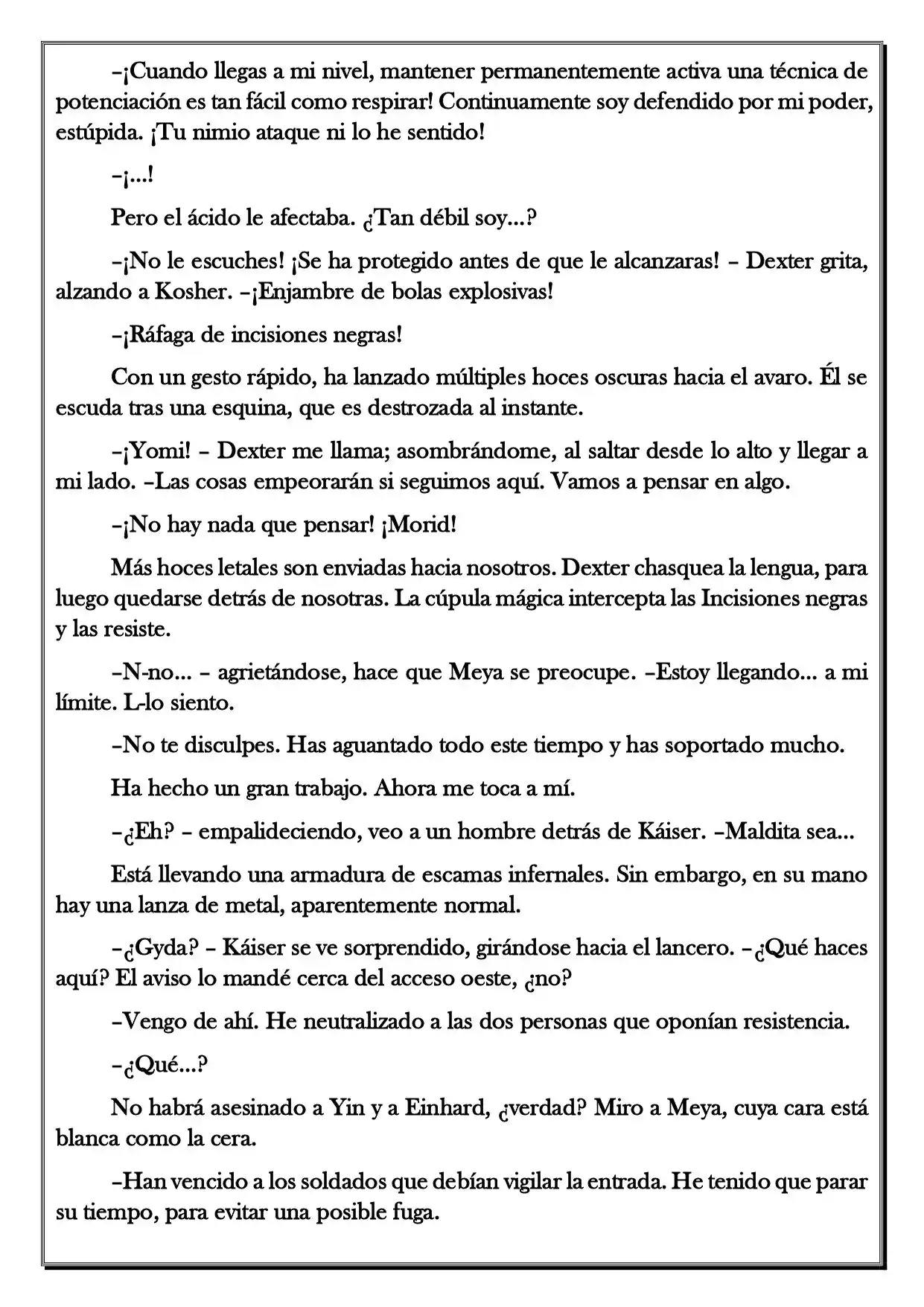 Monochrome Cross - Remade (Novela) - Capítulo 97 - Página 5 - LectorTMOo