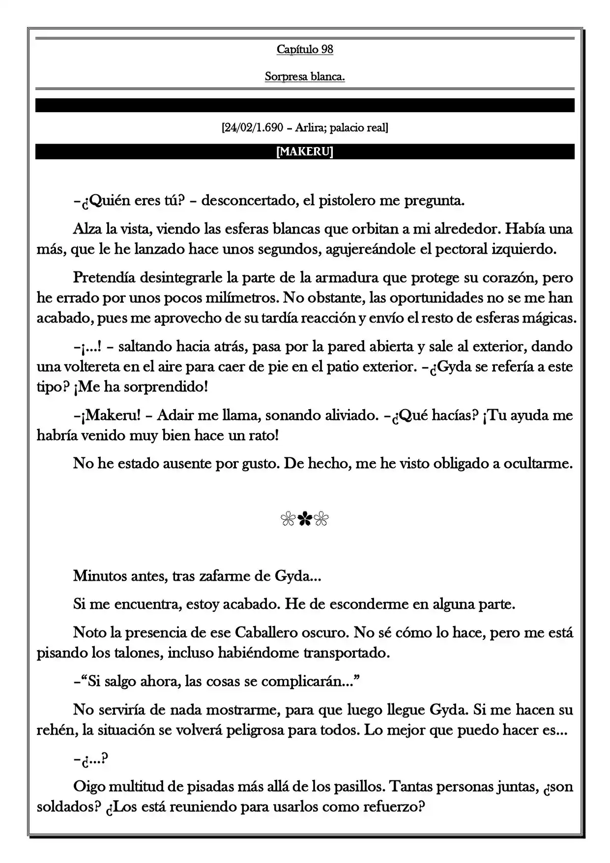 Monochrome Cross - Remade (Novela) - Capítulo 98 - Página 2 - LectorTMOo