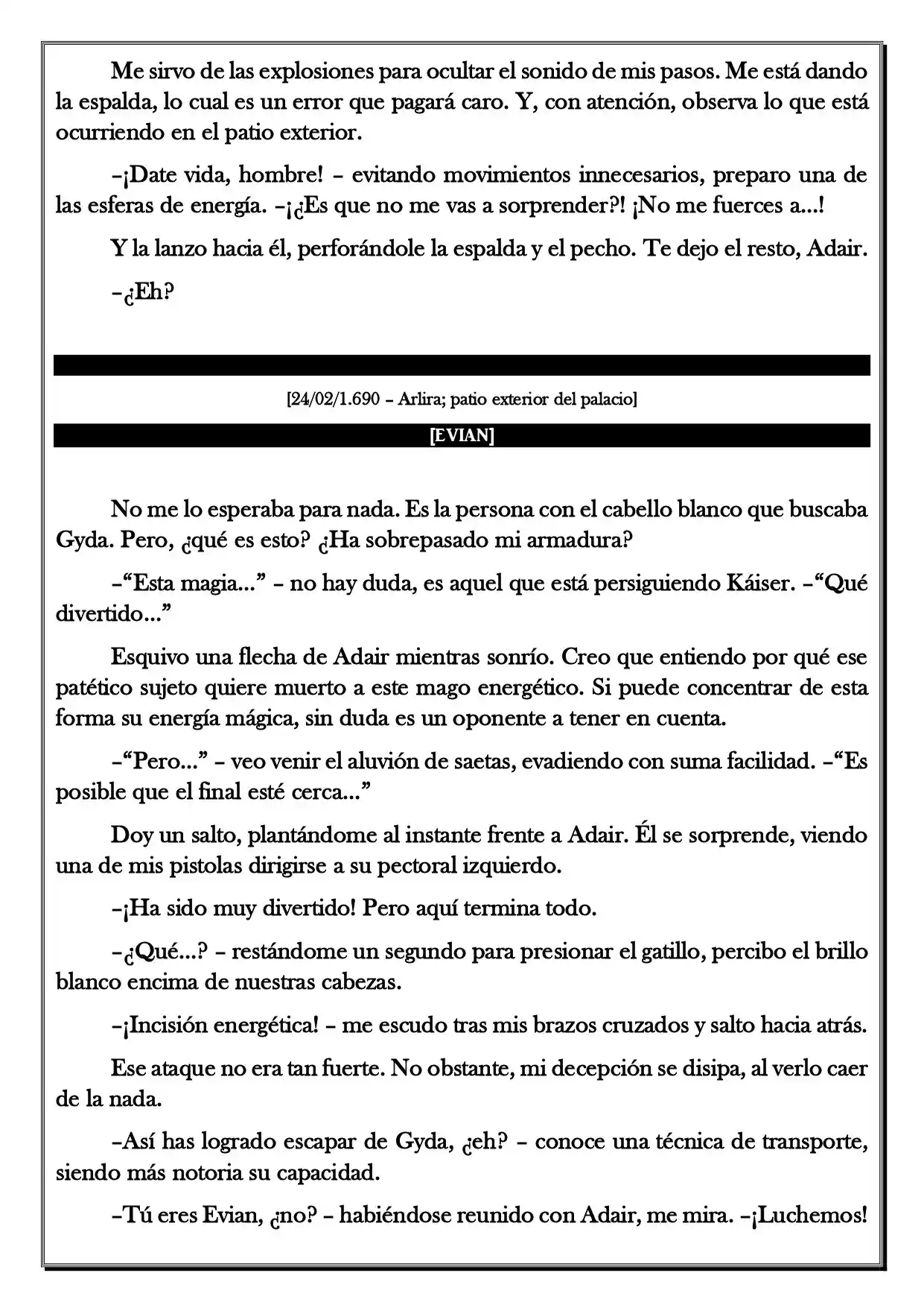 Monochrome Cross - Remade (Novela) - Capítulo 98 - Página 5 - LectorTMOo
