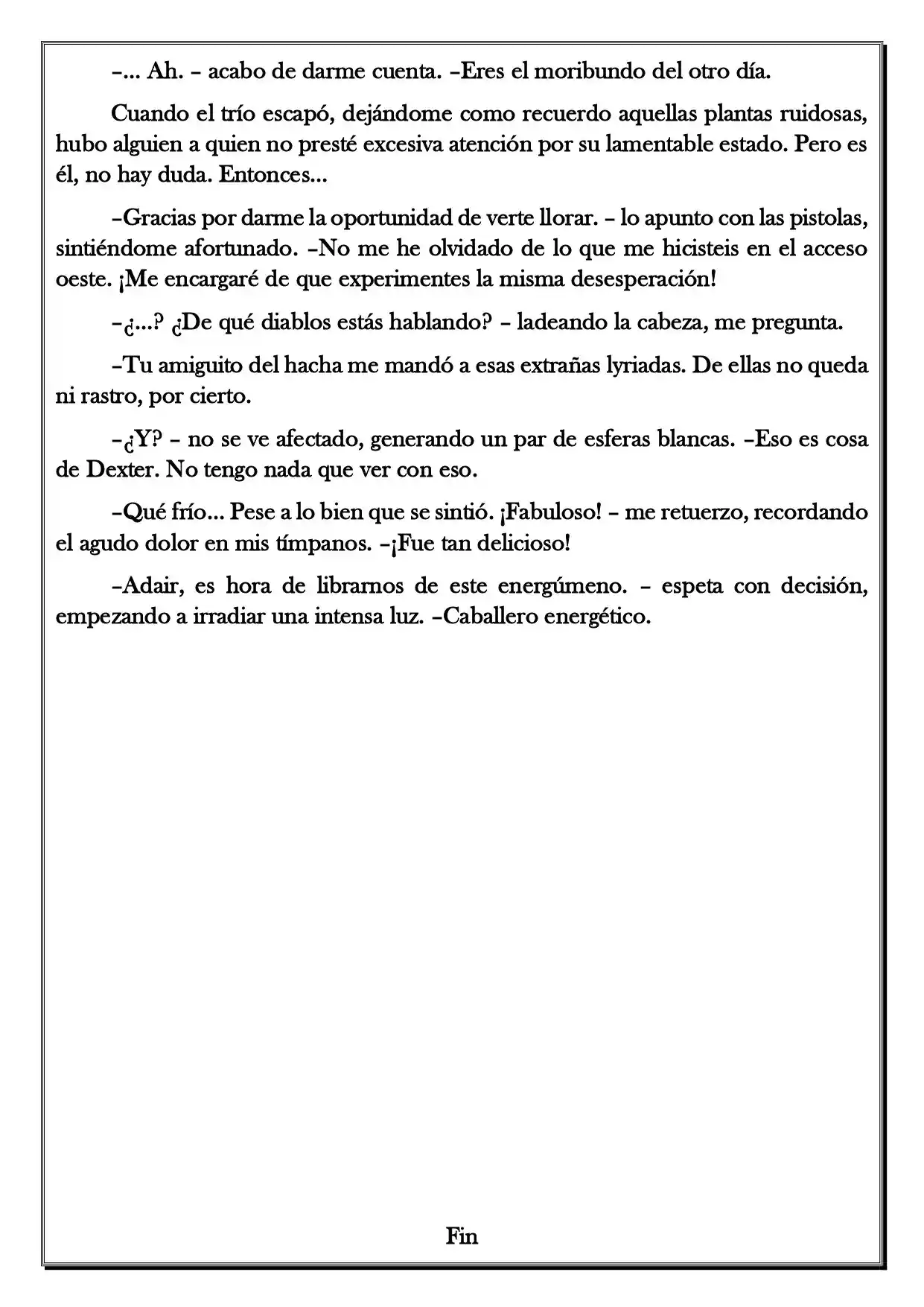 Monochrome Cross - Remade (Novela) - Capítulo 98 - Página 6 - LectorTMOo