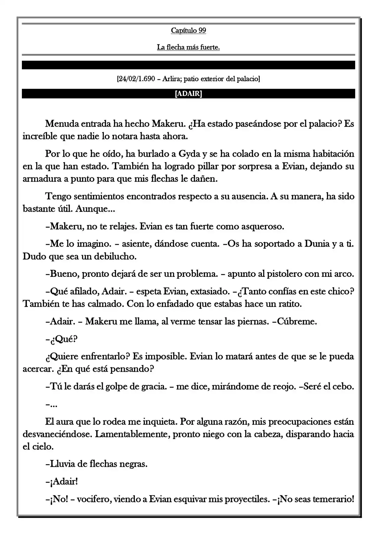 Monochrome Cross - Remade (Novela) - Capítulo 99 - Página 2 - LectorTMOo