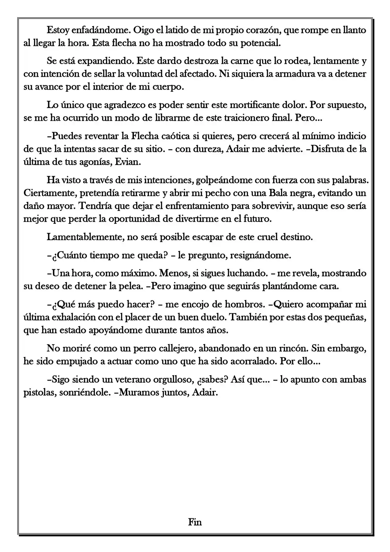 Monochrome Cross - Remade (Novela) - Capítulo 99 - Página 6 - LectorTMOo