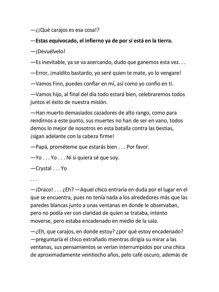 Monster Man: ¡Yo Soy El Gran Humano Monstruo! Vol. 1 (Novela Ligera) (Novela) - Capítulo 1 - Página 7 - LectorTMOo