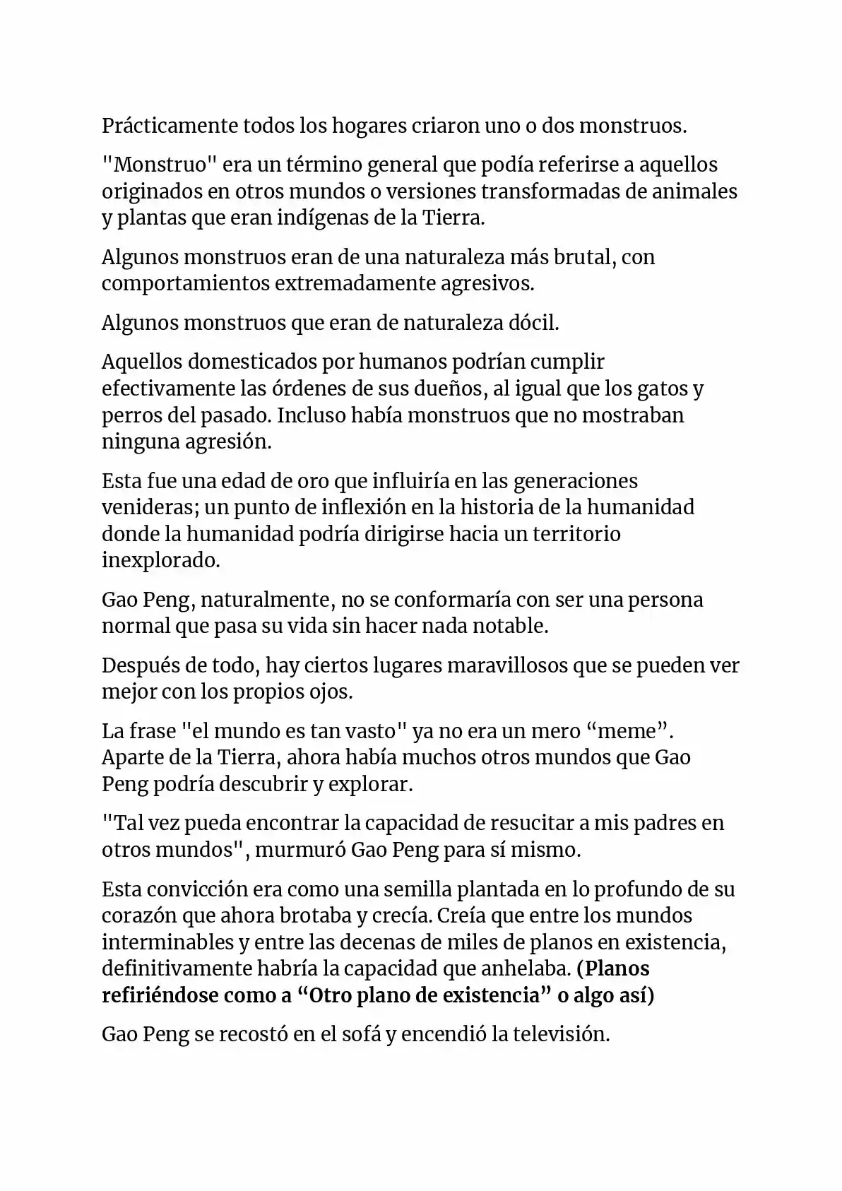 Monster Pet Evolution (Novela) - Capítulo 3 - Página 3 - LectorTMOo