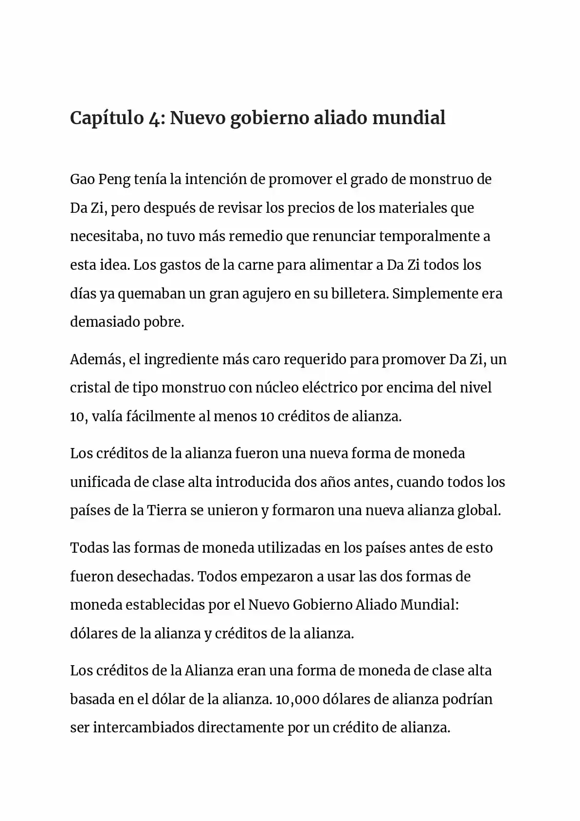 Monster Pet Evolution (Novela) - Capítulo 4 - Página 1 - LectorTMOo