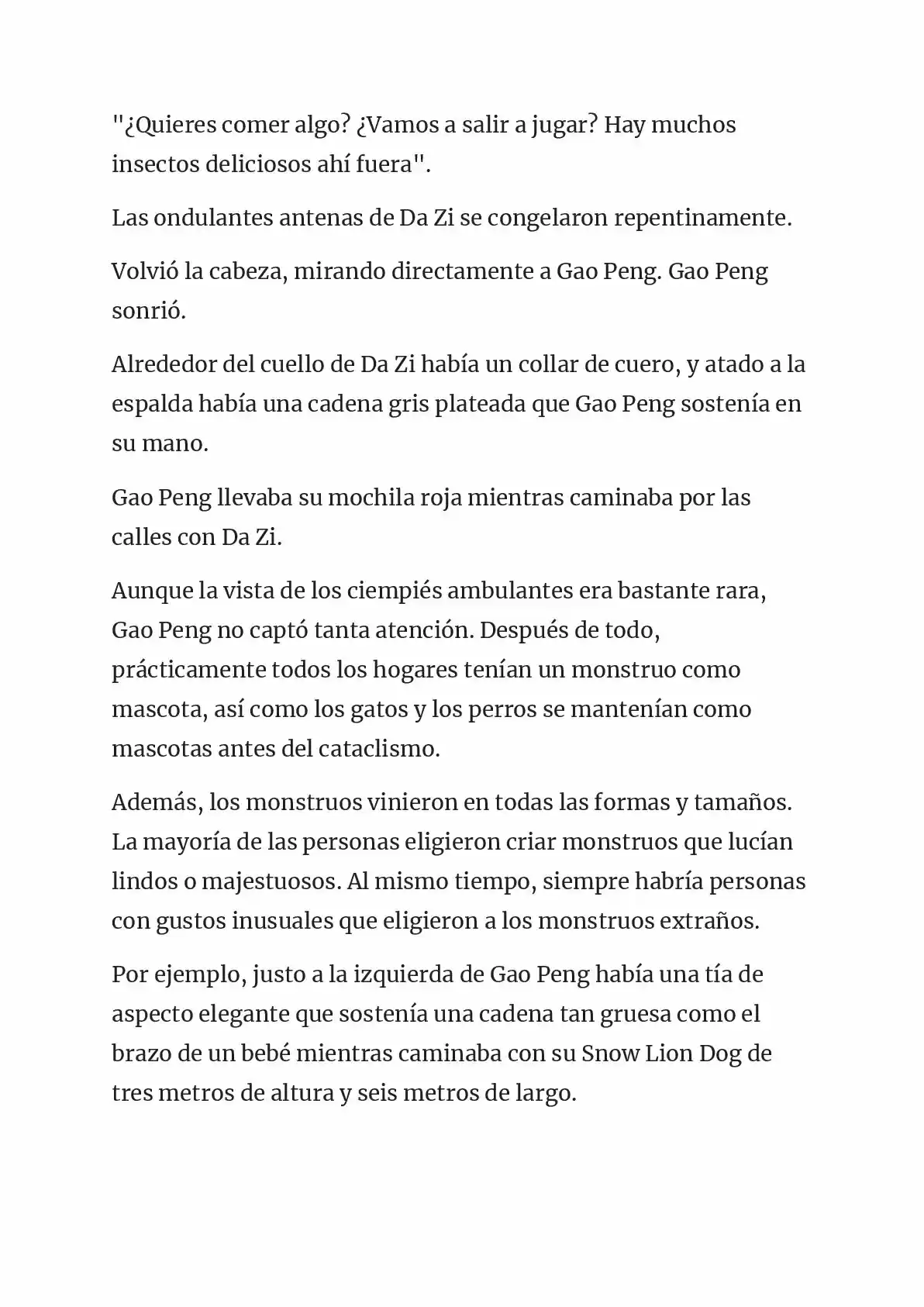 Monster Pet Evolution (Novela) - Capítulo 5 - Página 3 - LectorTMOo
