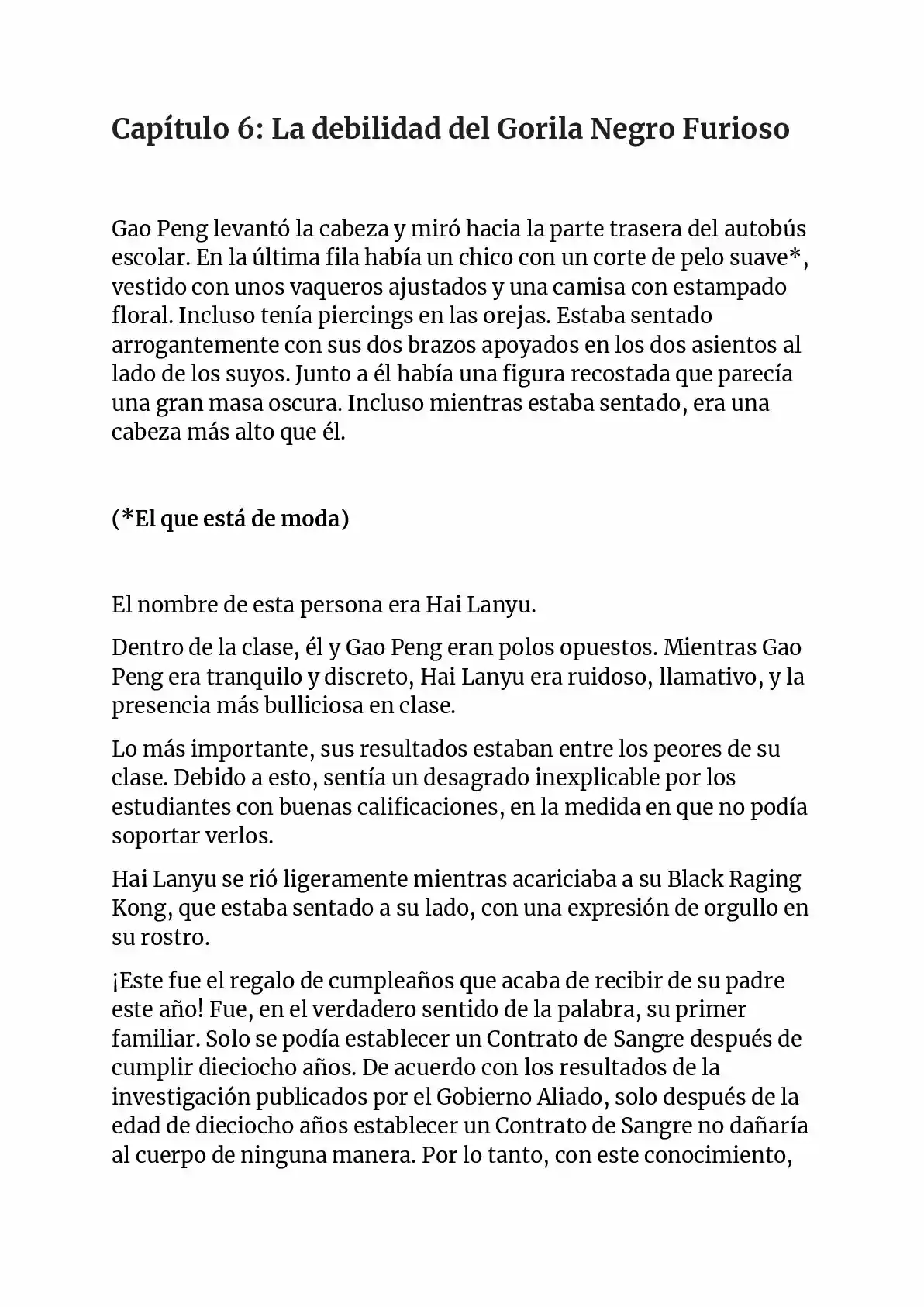 Monster Pet Evolution (Novela) - Capítulo 6 - Página 1 - LectorTMOo