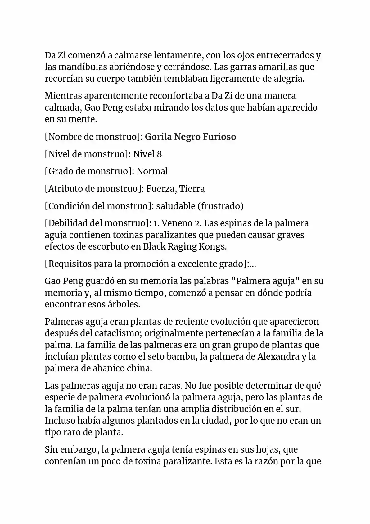 Monster Pet Evolution (Novela) - Capítulo 6 - Página 2 - LectorTMOo