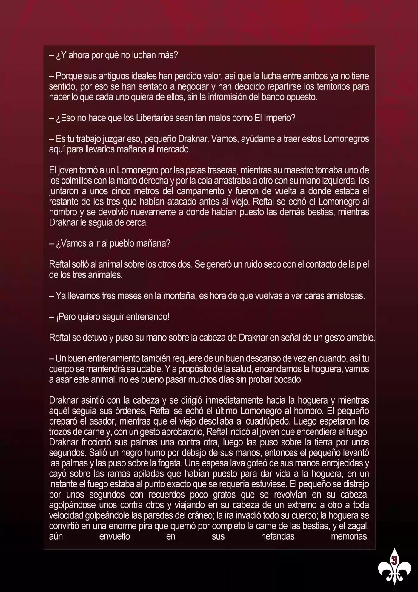 Monster Slayer (Novela) - Capítulo 1 - Página 3 - LectorTMOo