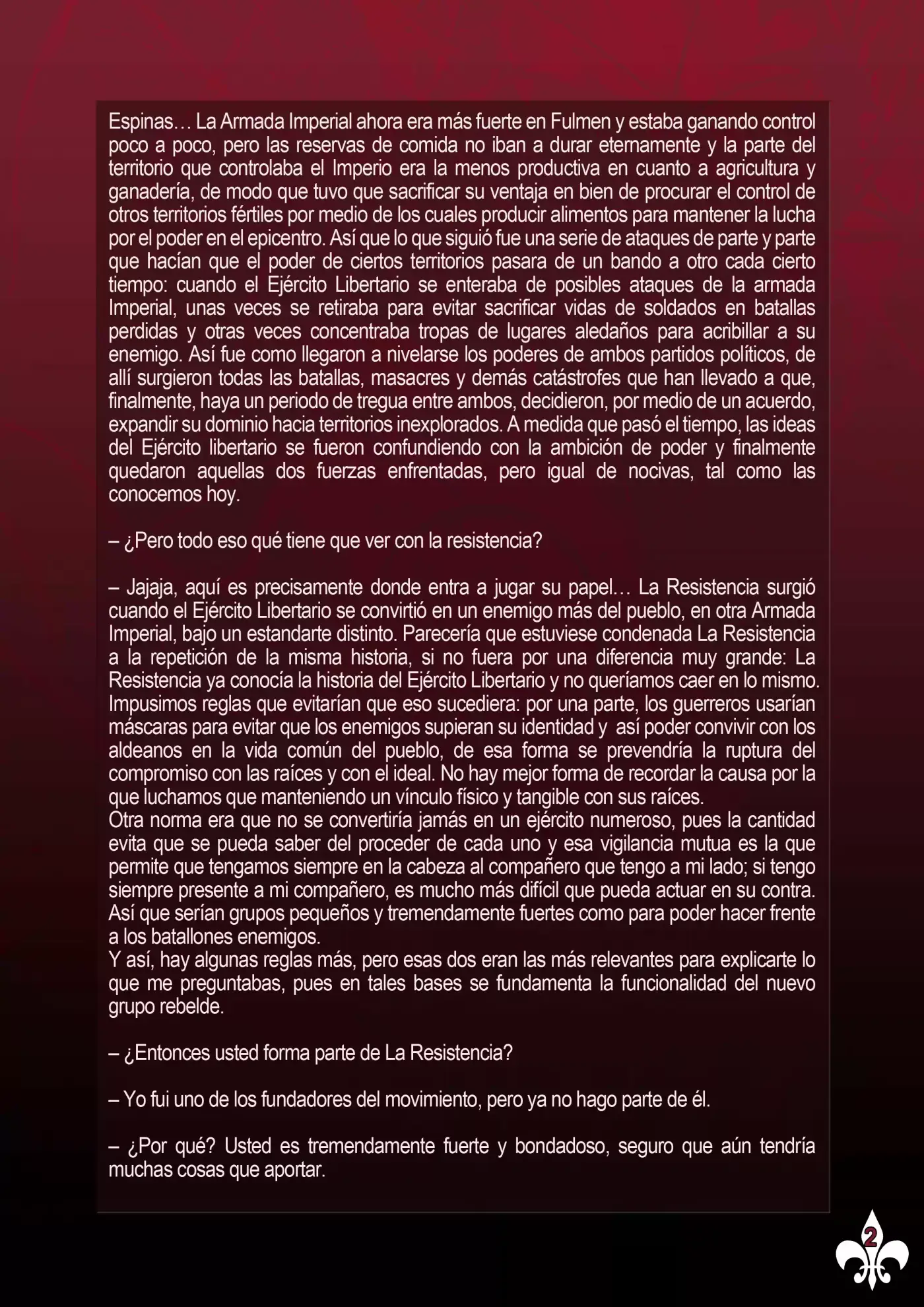 Monster Slayer (Novela) - Capítulo 5 - Página 2 - LectorTMOo