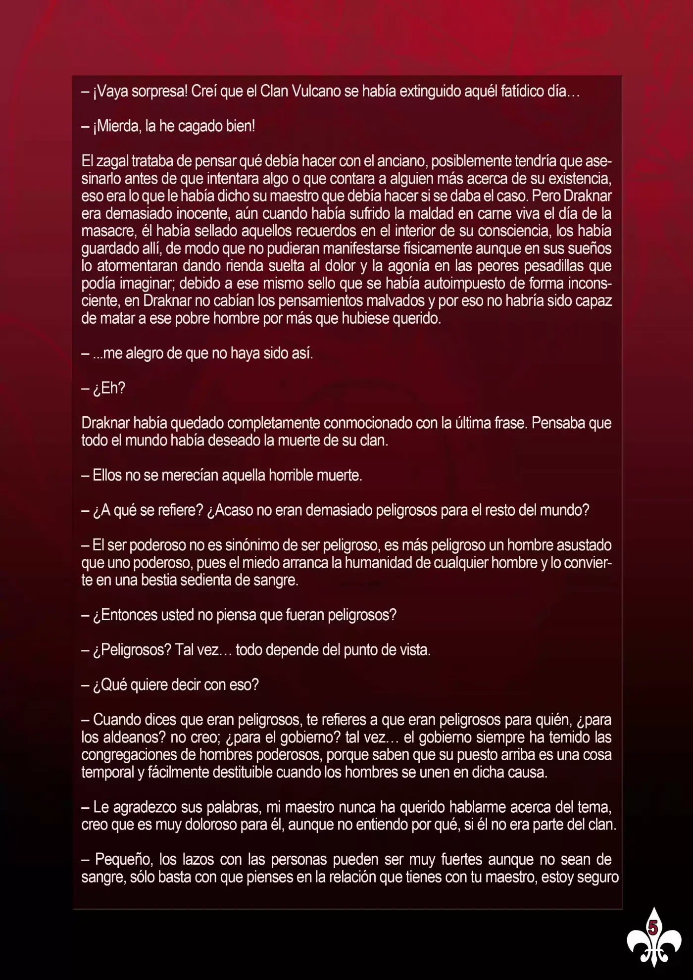Monster Slayer (Novela) - Capítulo 6 - Página 5 - LectorTMOo