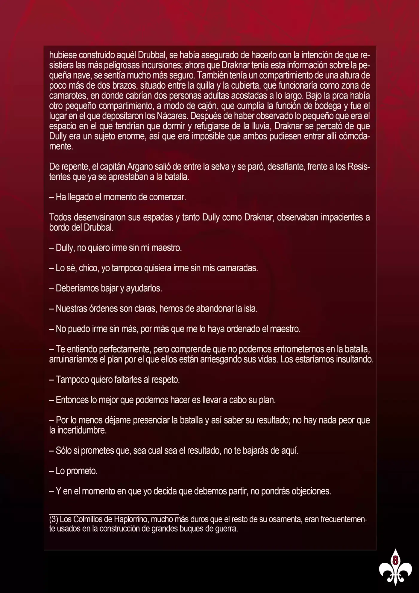 Monster Slayer (Novela) - Capítulo 8 - Página 8 - LectorTMOo