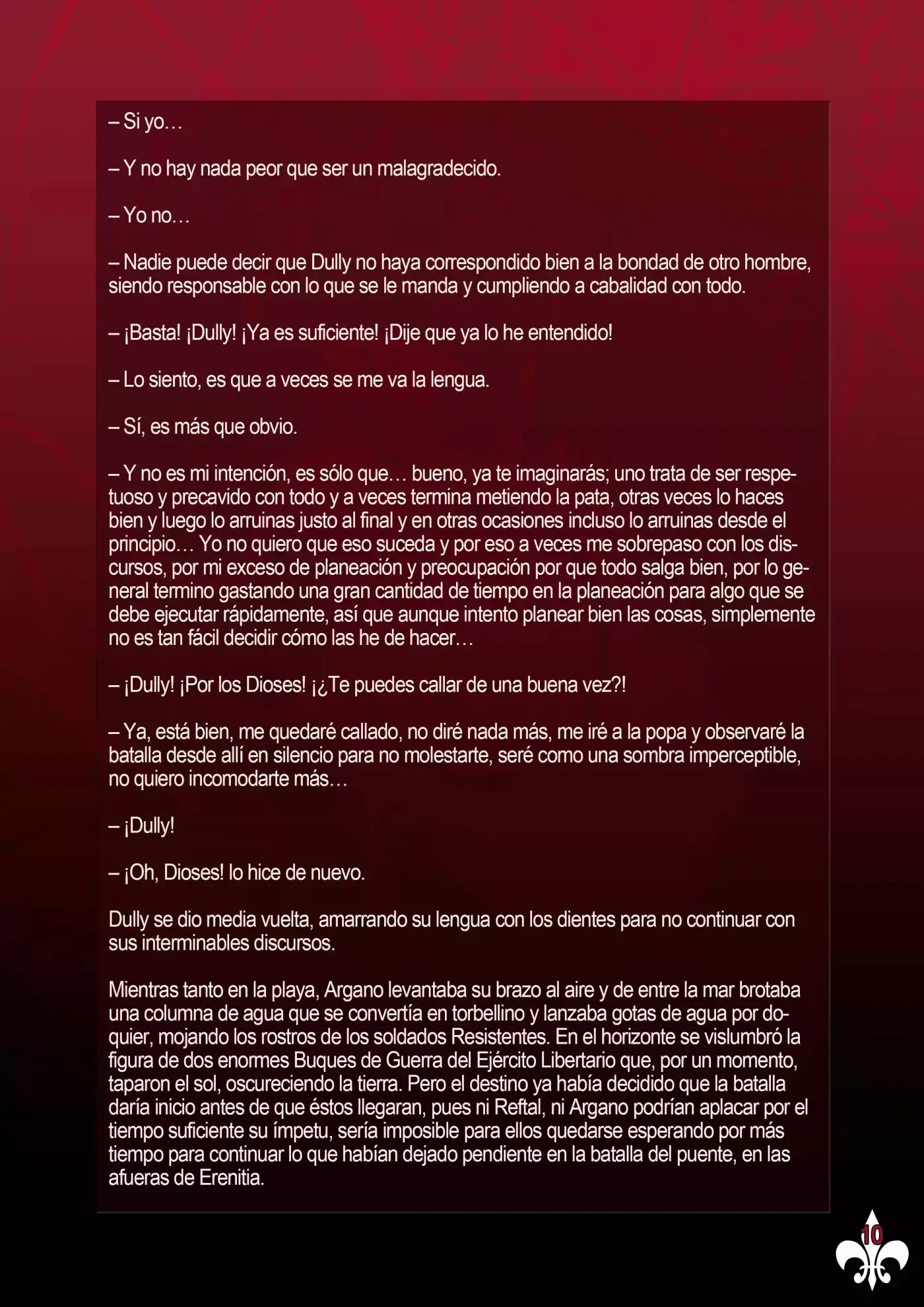 Monster Slayer (Novela) - Capítulo 8 - Página 10 - LectorTMOo
