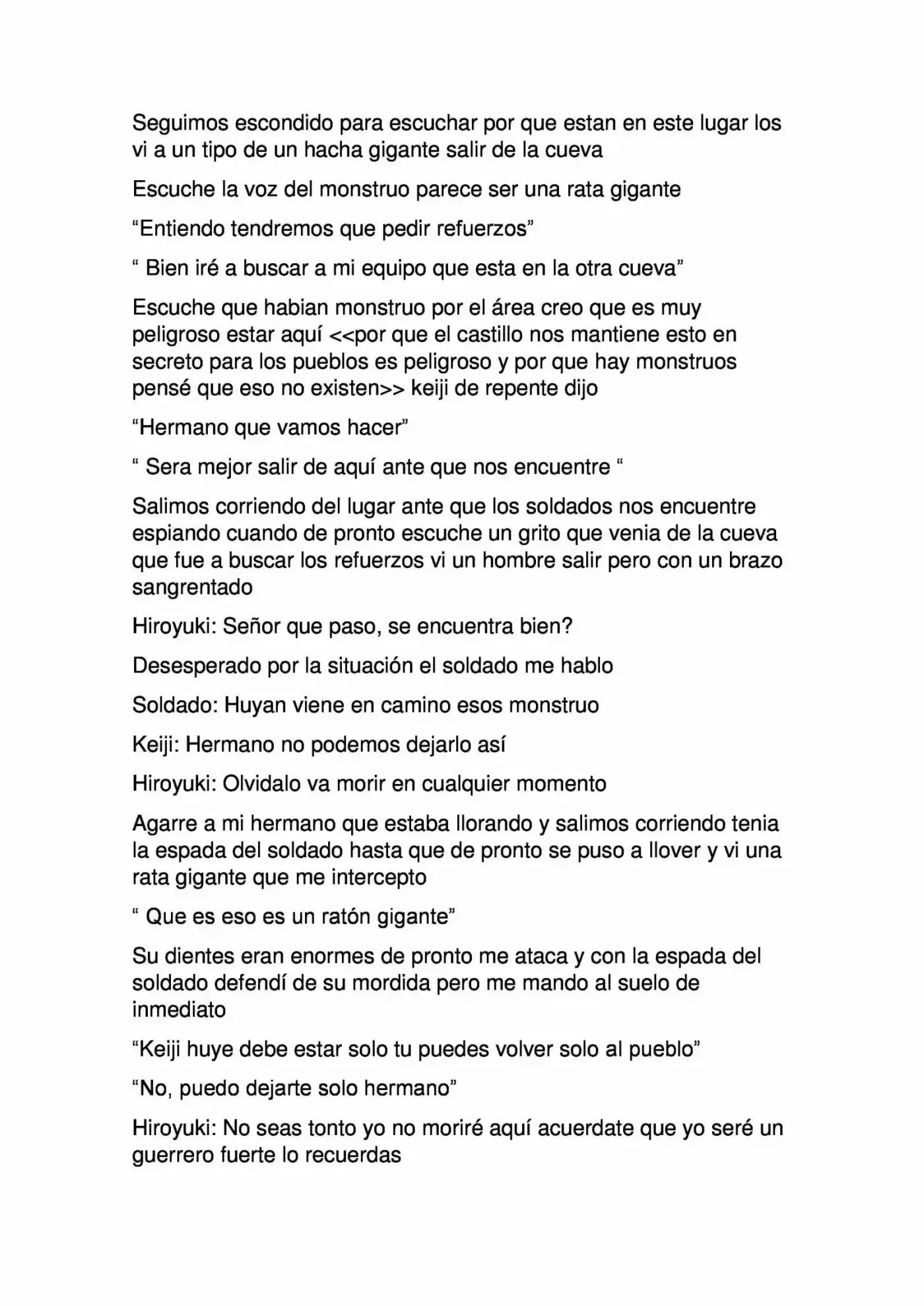 Monsuta No Tochi (Novela) - Capítulo 1 - Página 2 - LectorTMOo