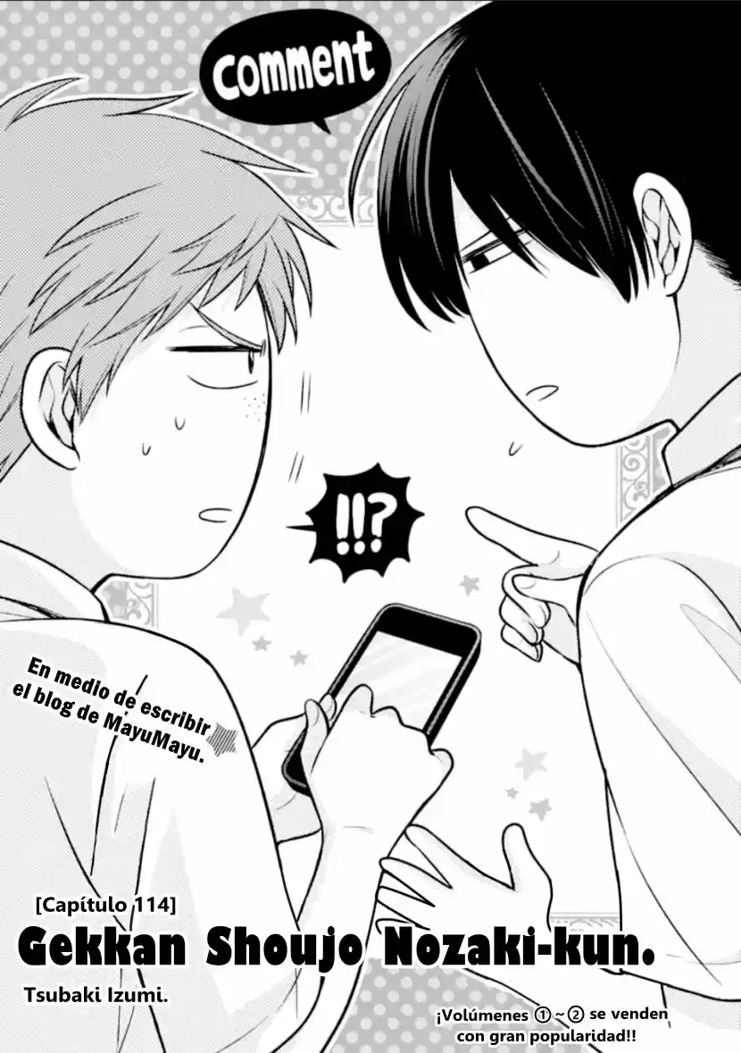 Monthly Girls' Nozaki-kun - Capítulo 114 - Página 2 - LectorTMOo