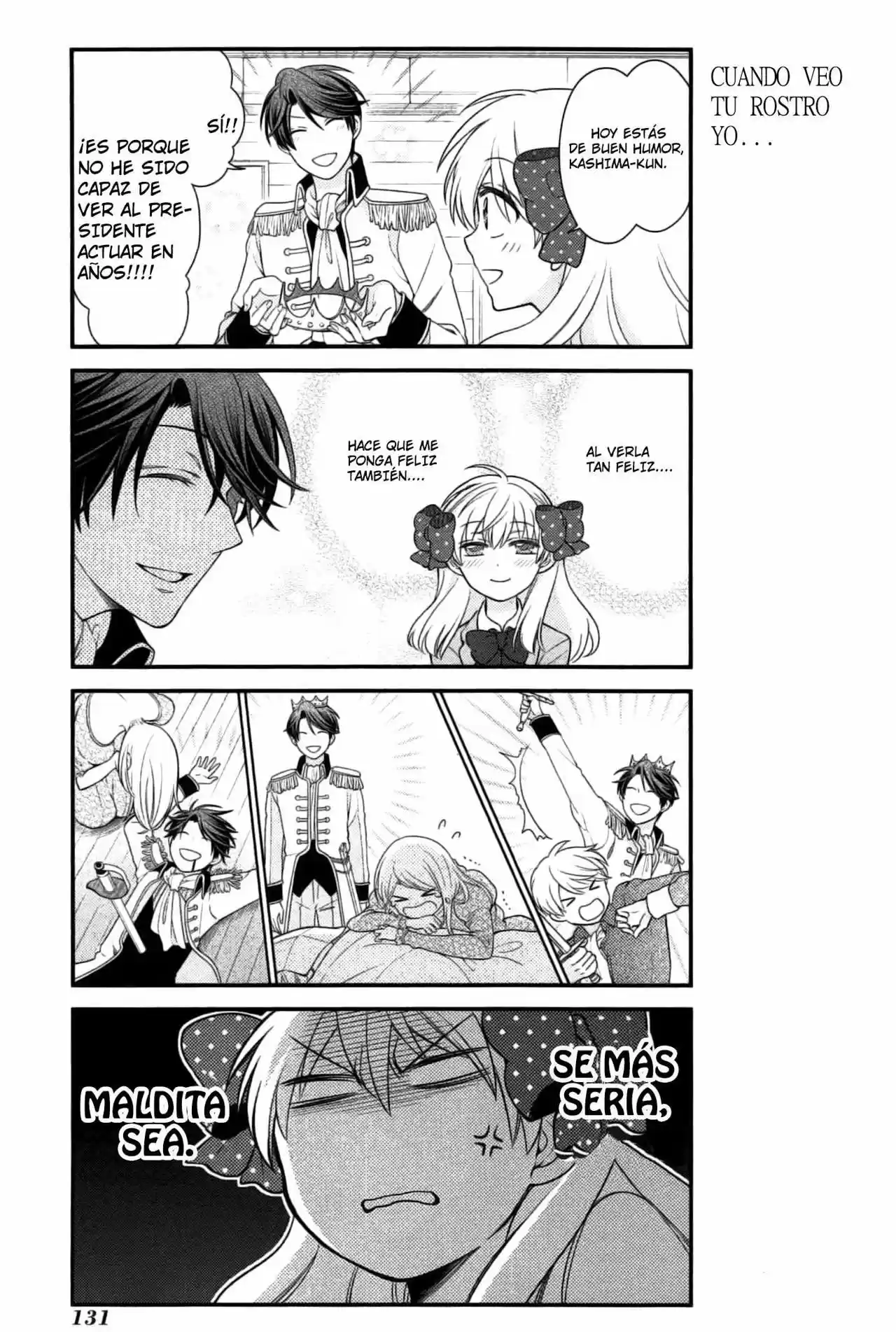 Monthly Girls' Nozaki-kun - Capítulo 30 - Página 4 - LectorTMOo