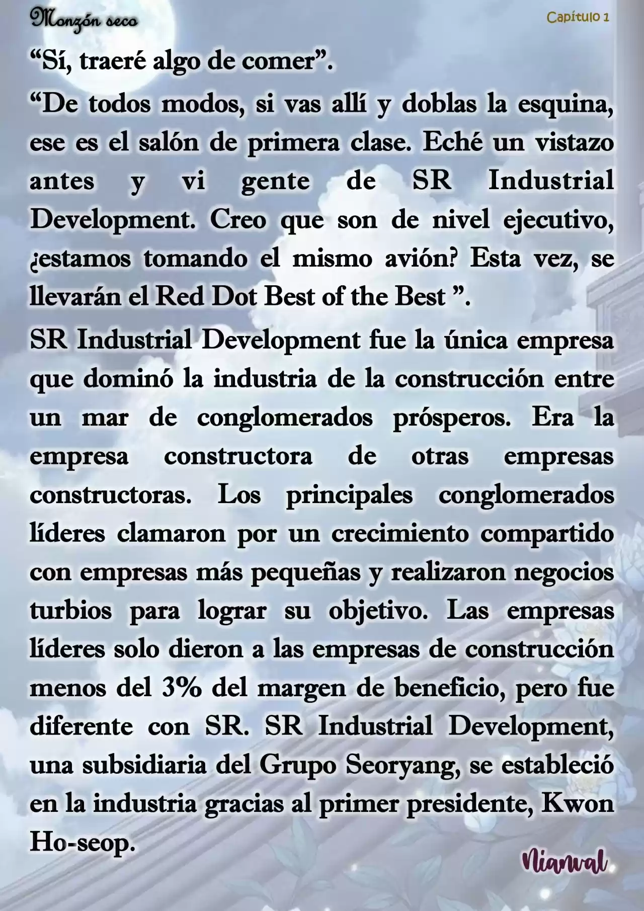 Monzón Seco (Novela) - Capítulo 1 - Página 12 - LectorTMOo