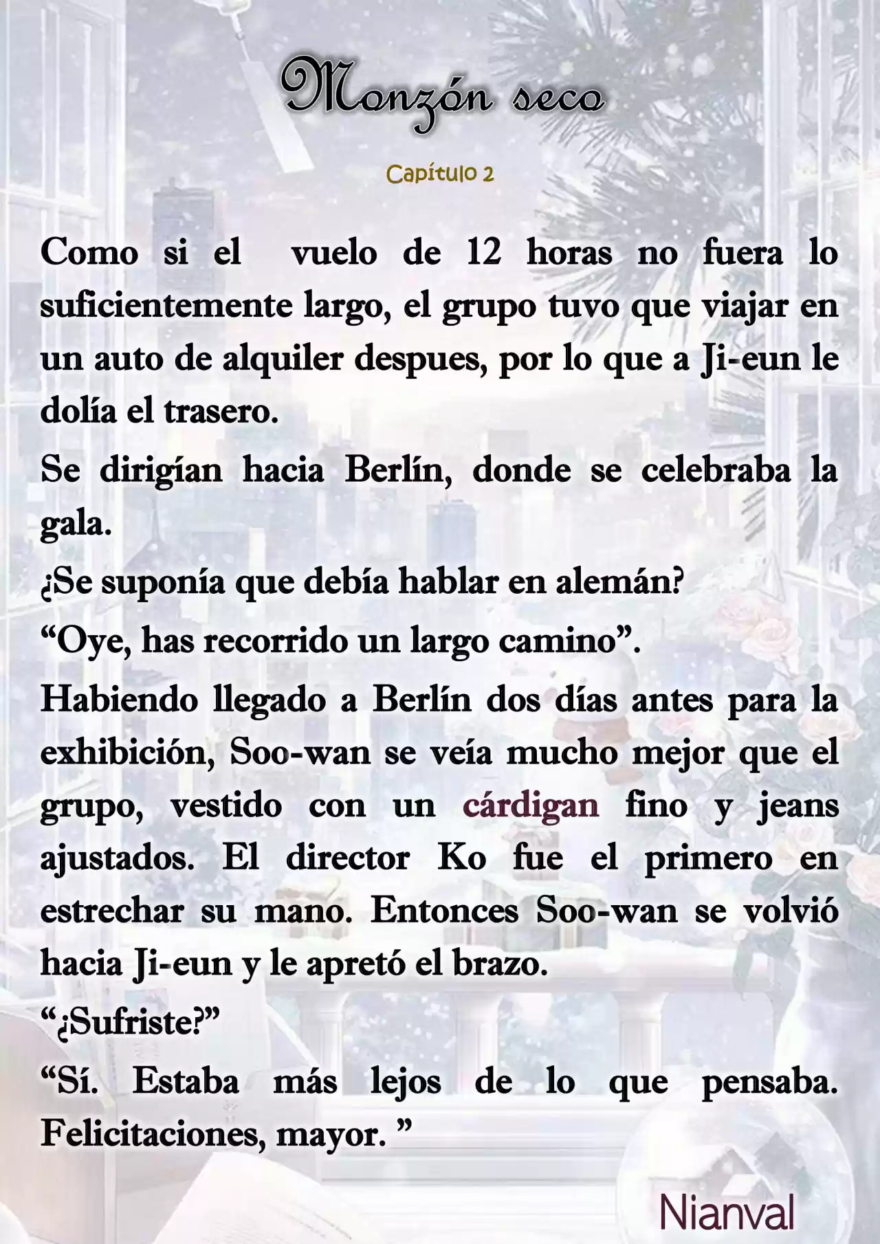 Monzón Seco (Novela) - Capítulo 2 - Página 5 - LectorTMOo