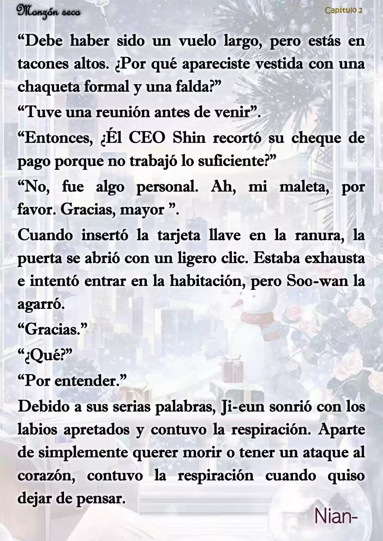 Monzón Seco (Novela) - Capítulo 2 - Página 7 - LectorTMOo