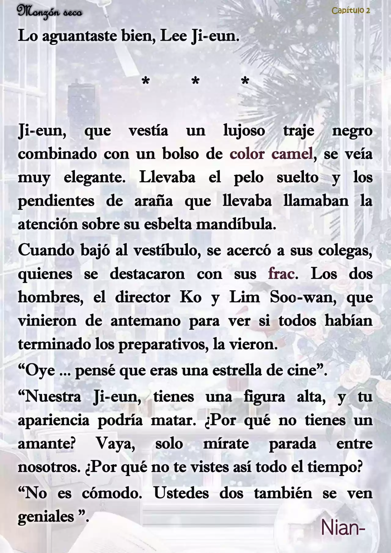 Monzón Seco (Novela) - Capítulo 2 - Página 11 - LectorTMOo