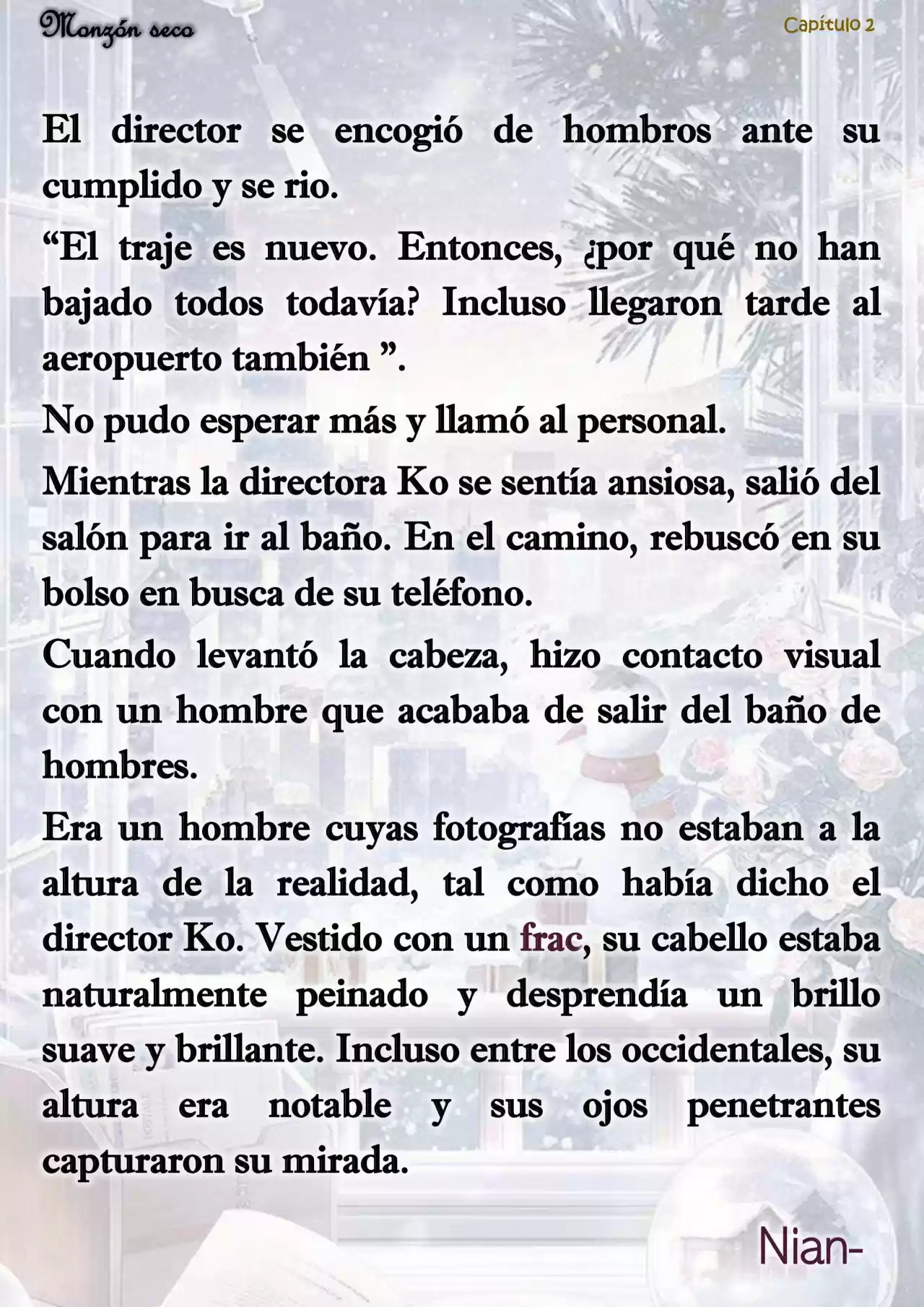 Monzón Seco (Novela) - Capítulo 2 - Página 12 - LectorTMOo
