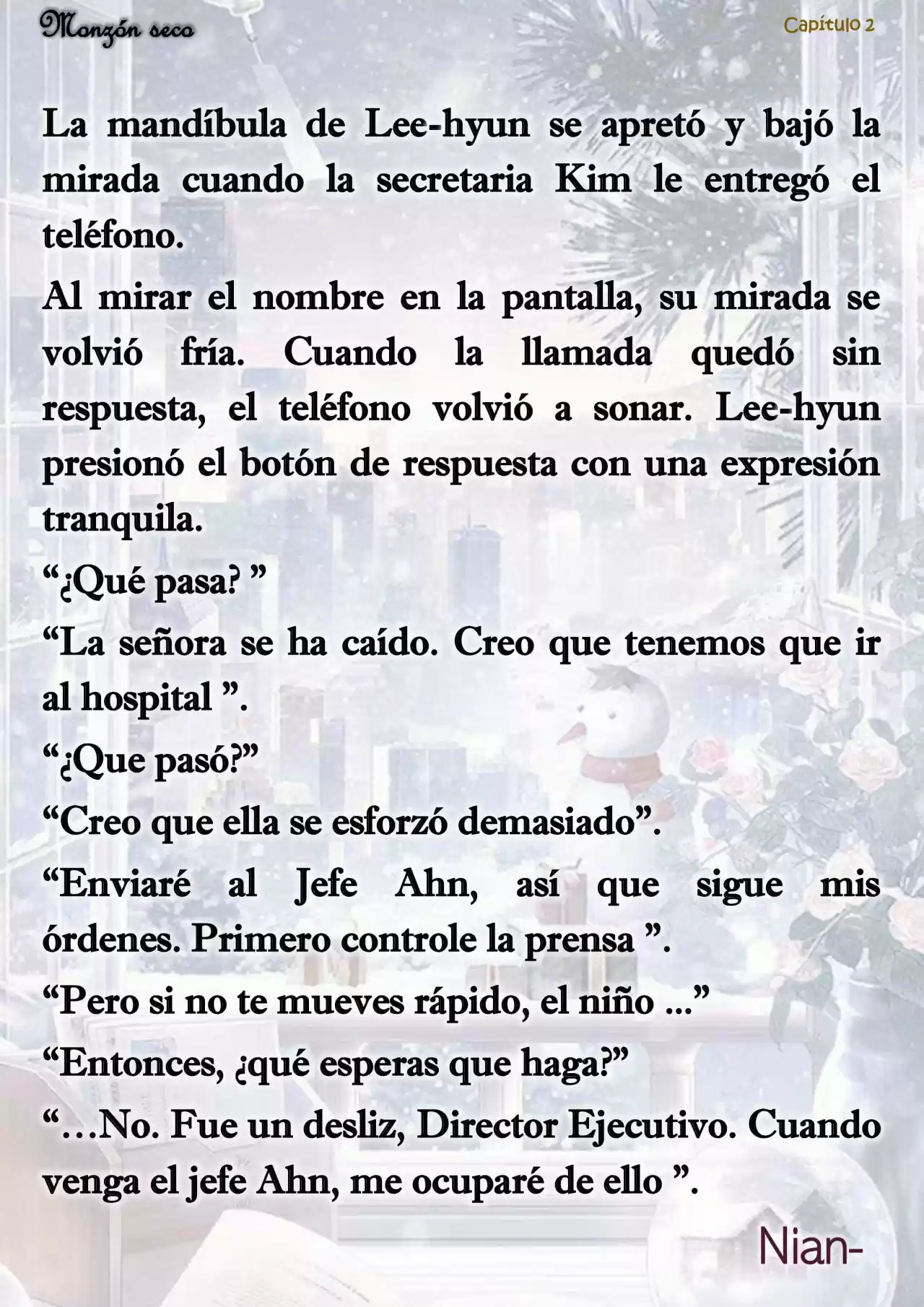 Monzón Seco (Novela) - Capítulo 2 - Página 15 - LectorTMOo