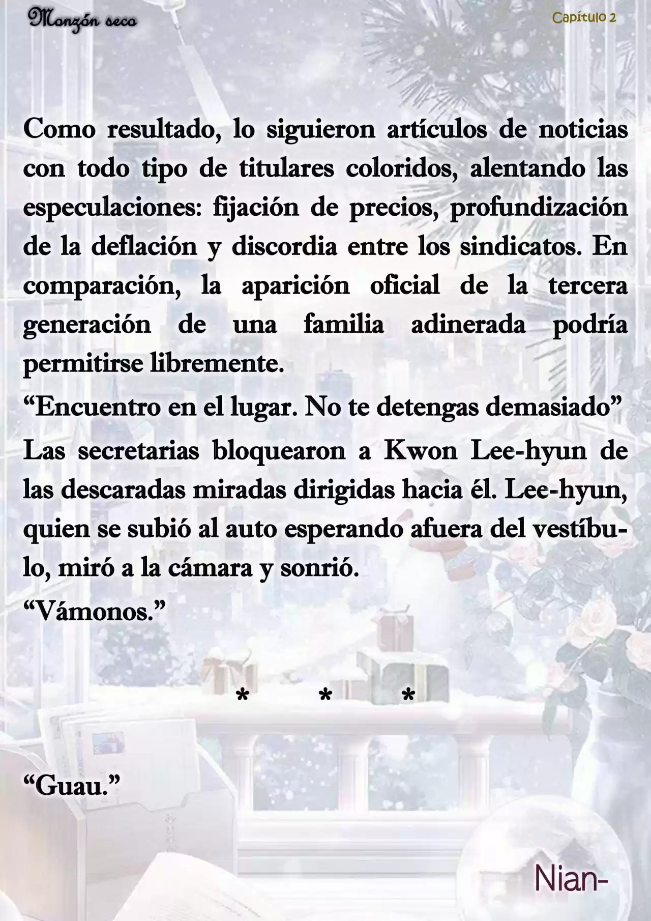 Monzón Seco (Novela) - Capítulo 2 - Página 17 - LectorTMOo