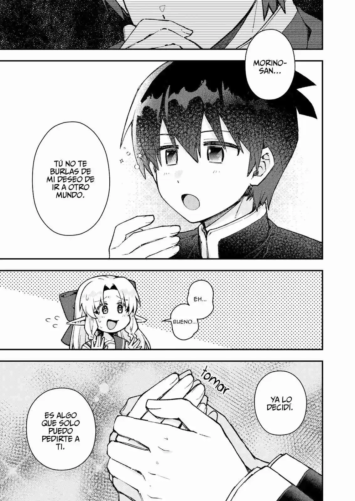 Morino-san Wa Isogai-kun No Isekai Iki Wo Soshi Shitai - Capítulo 1 - Página 18 - LectorTMOo