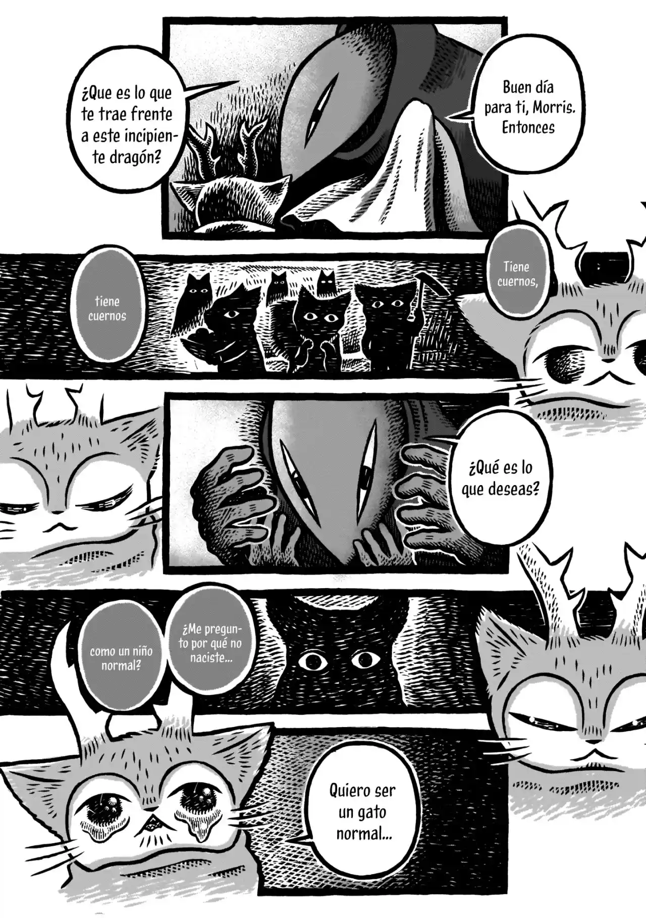 Morris: Tsuno Ga Haeta Neko No Bouken Native - Capítulo 1 - Página 17 - LectorTMOo