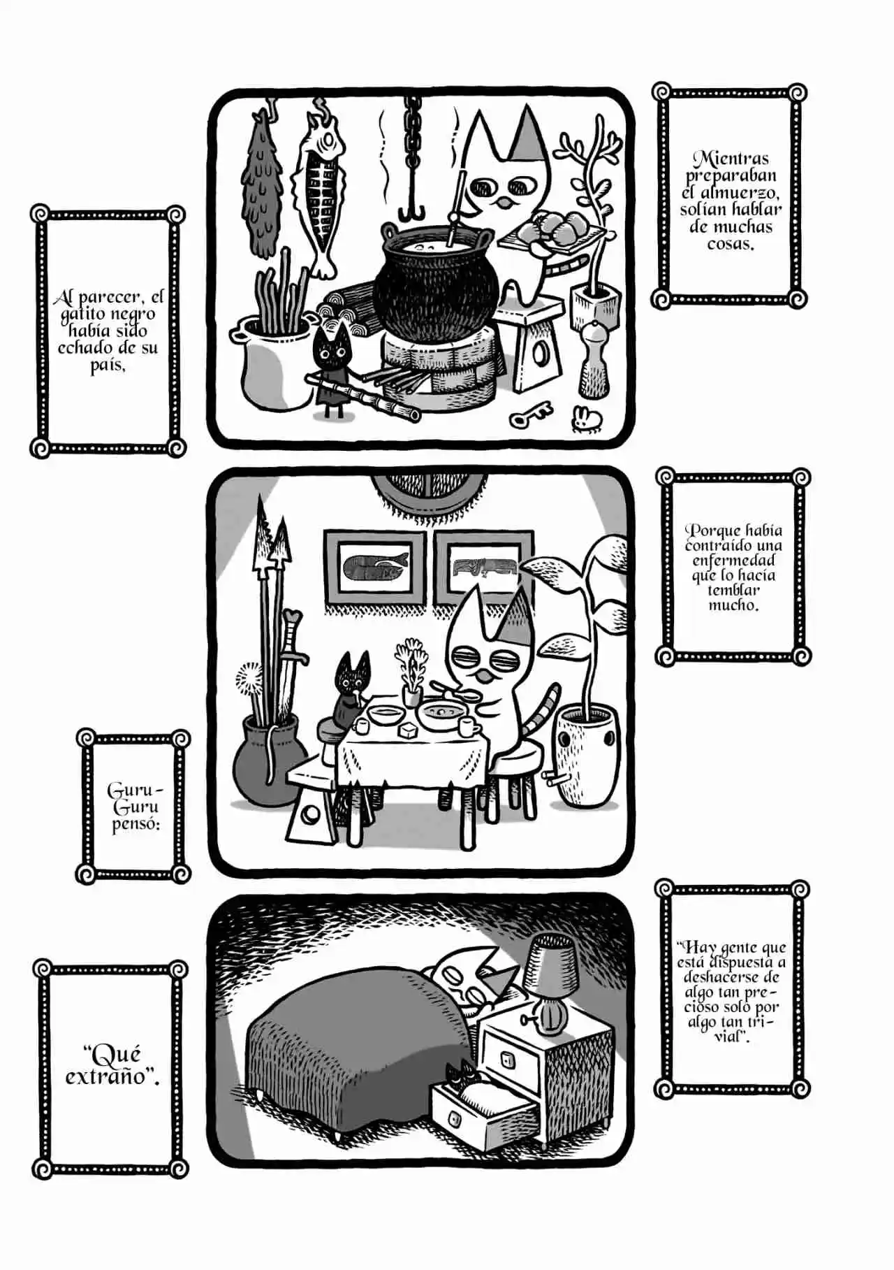 Morris: Tsuno Ga Haeta Neko No Bouken Native - Capítulo 12 - Página 4 - LectorTMOo