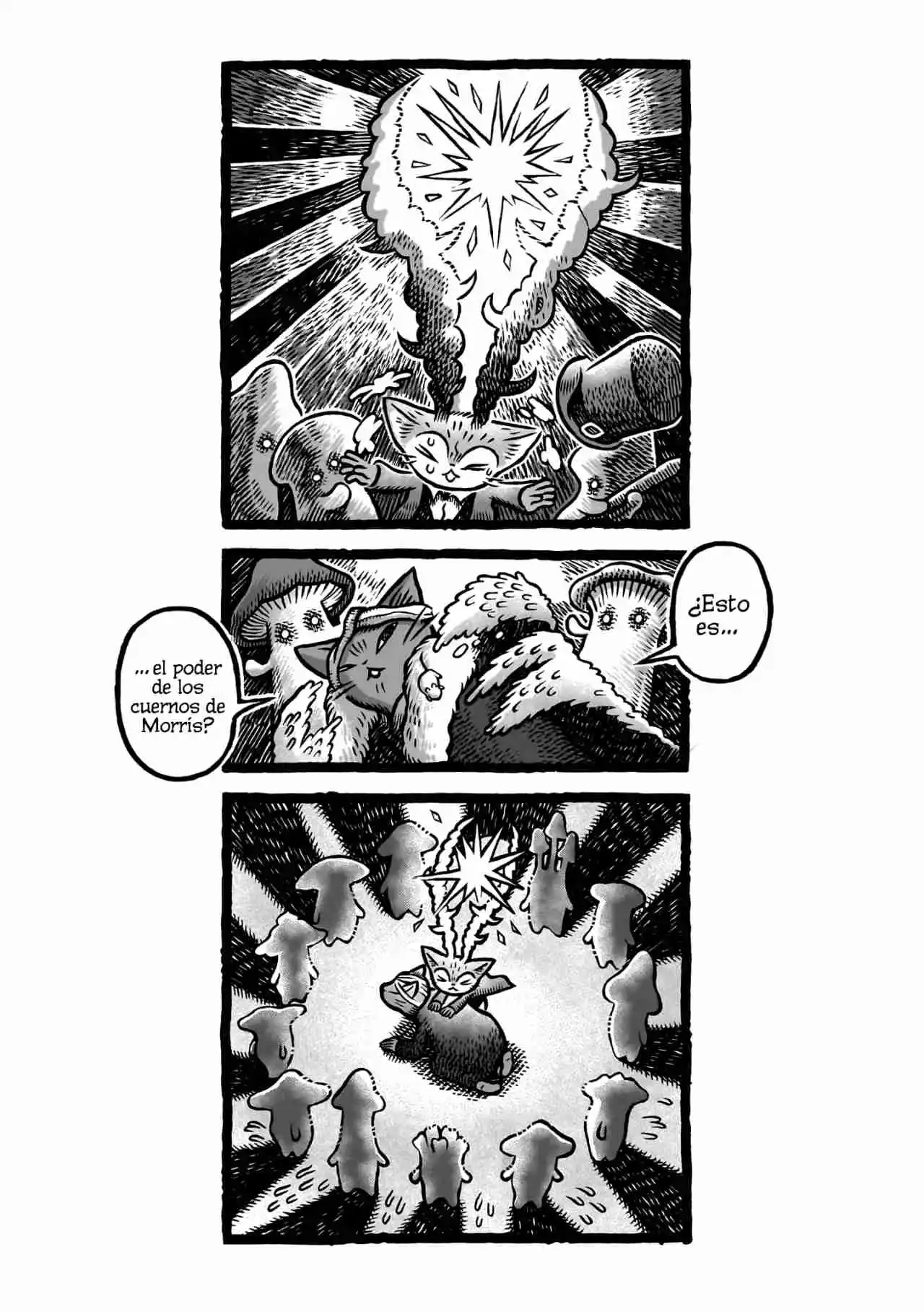 Morris: Tsuno Ga Haeta Neko No Bouken Native - Capítulo 13 - Página 8 - LectorTMOo