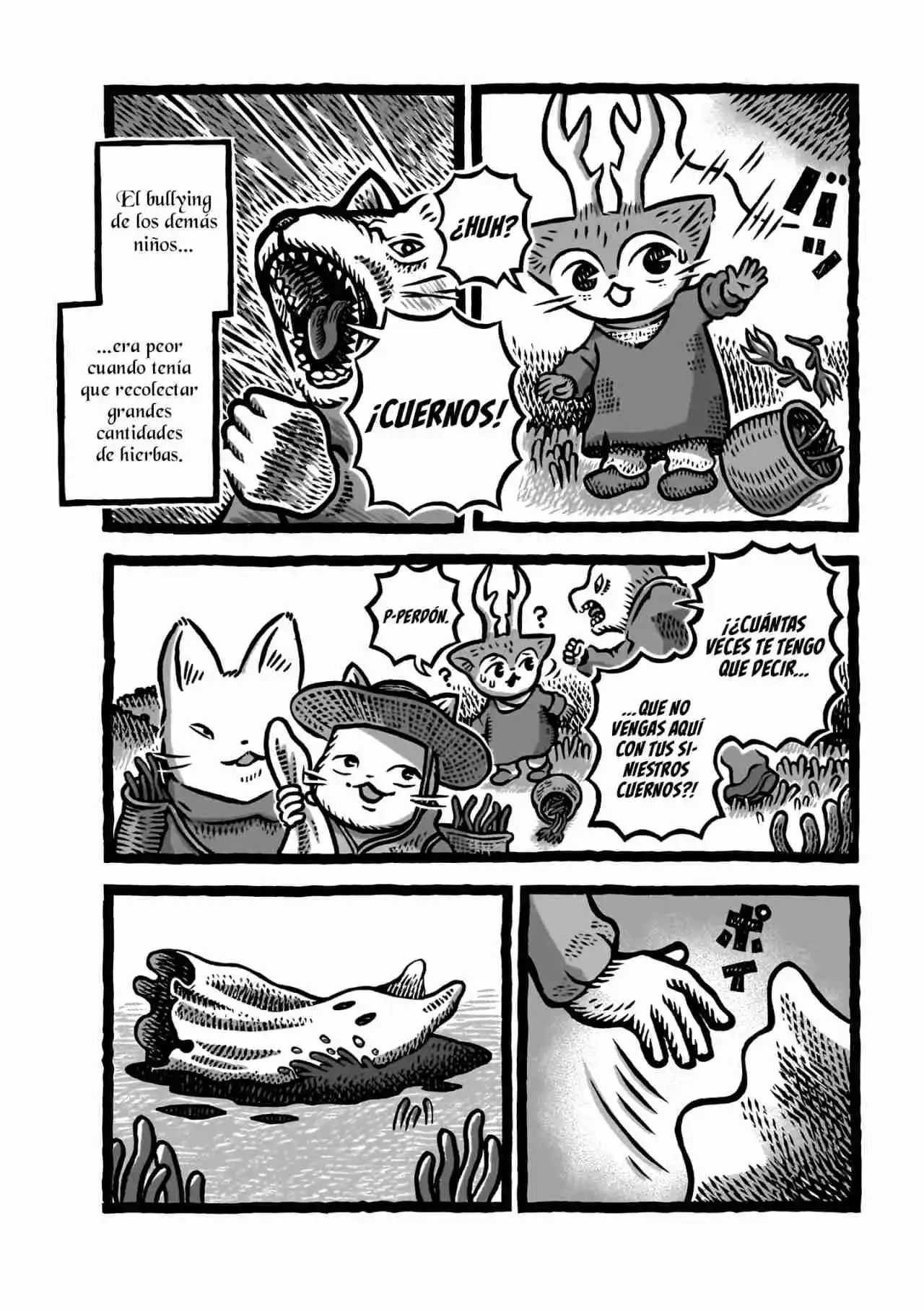 Morris: Tsuno Ga Haeta Neko No Bouken Native - Capítulo 14 - Página 4 - LectorTMOo