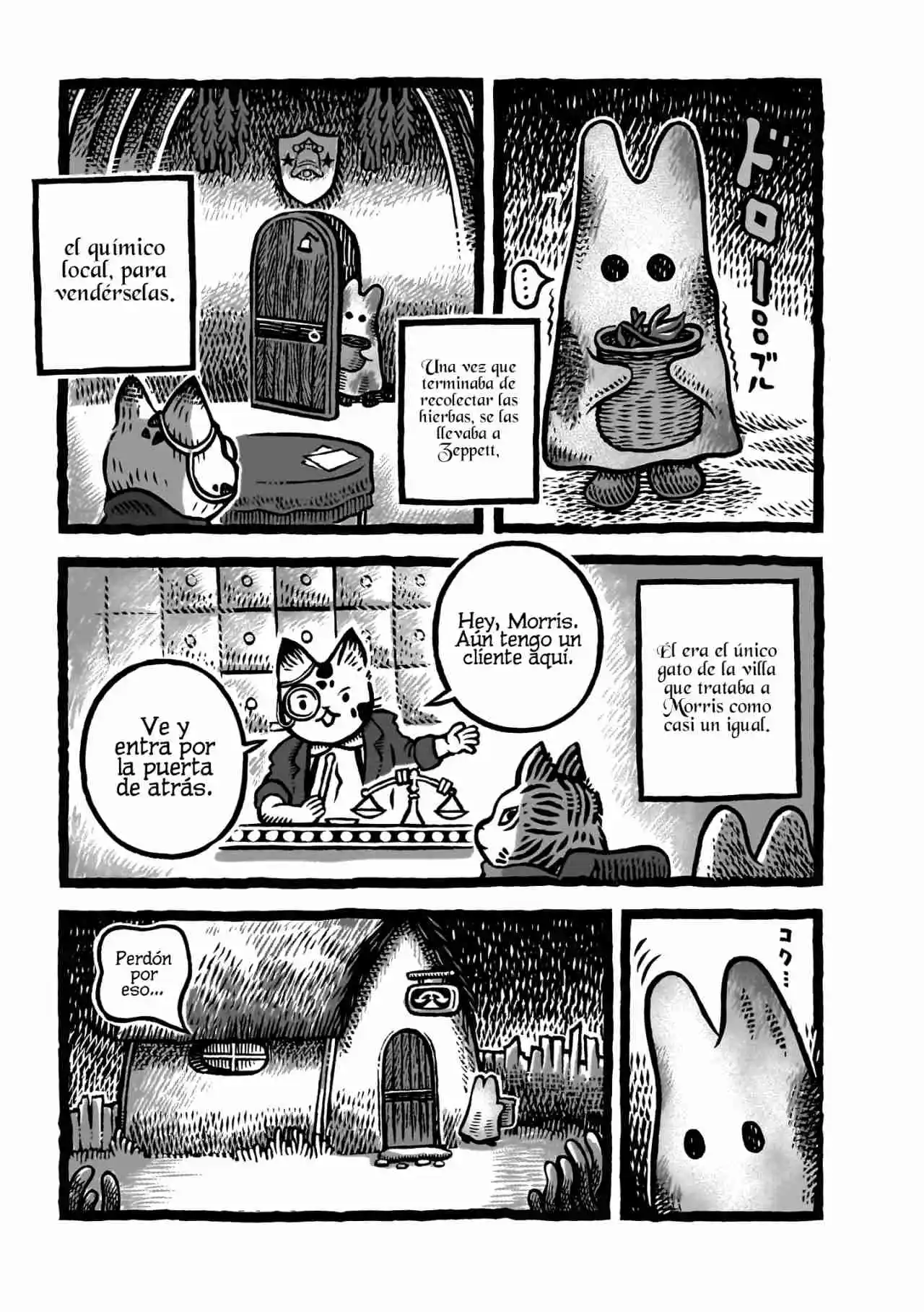 Morris: Tsuno Ga Haeta Neko No Bouken Native - Capítulo 14 - Página 5 - LectorTMOo
