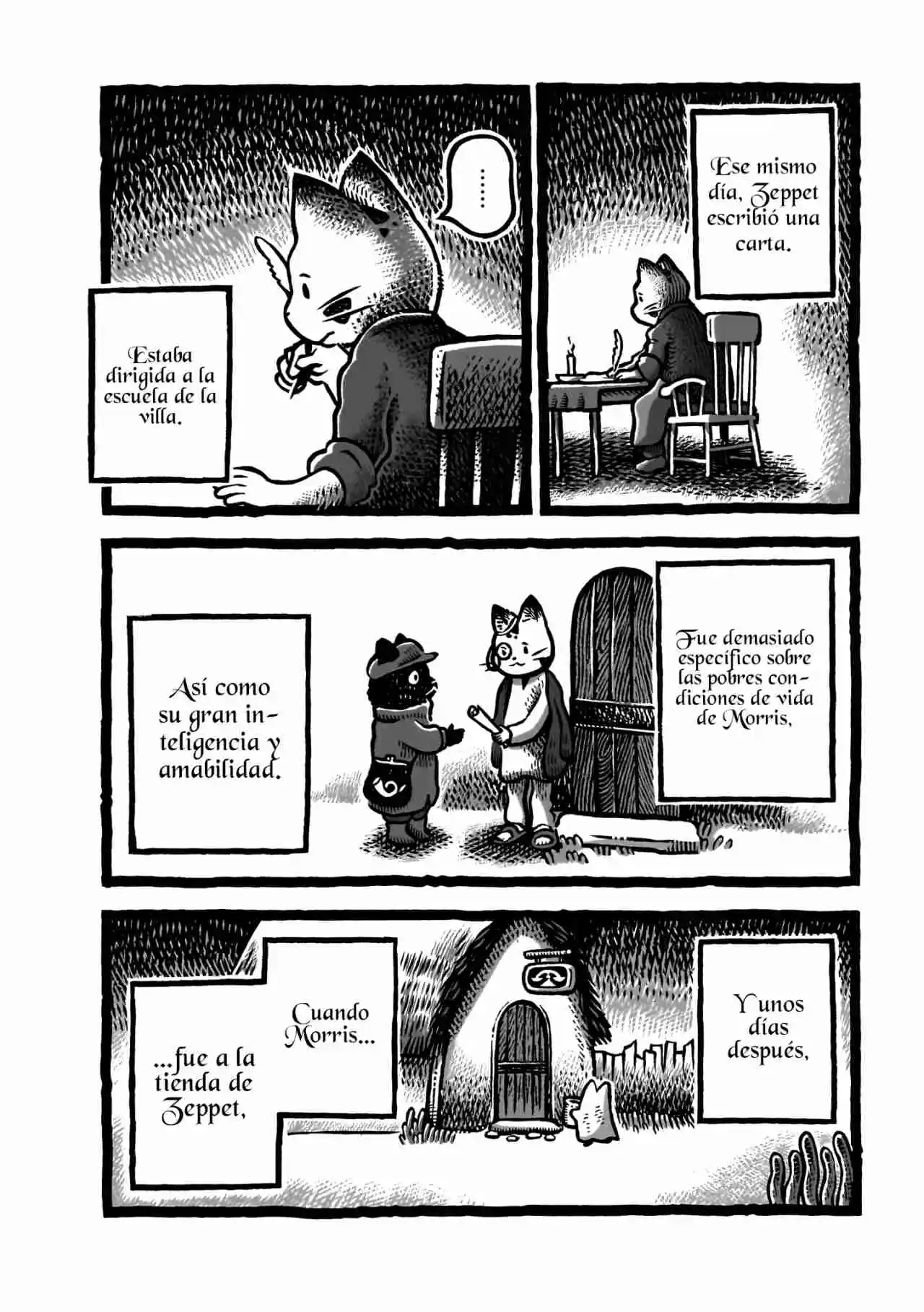 Morris: Tsuno Ga Haeta Neko No Bouken Native - Capítulo 14 - Página 8 - LectorTMOo