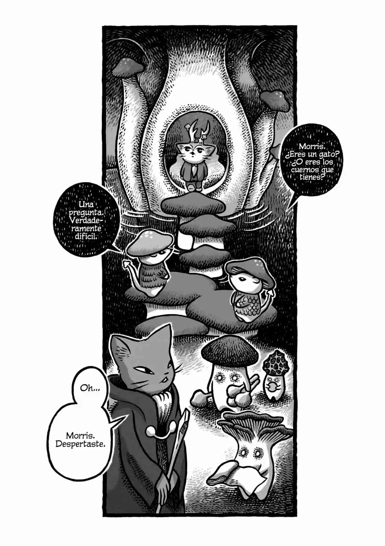 Morris: Tsuno Ga Haeta Neko No Bouken Native - Capítulo 15 - Página 5 - LectorTMOo