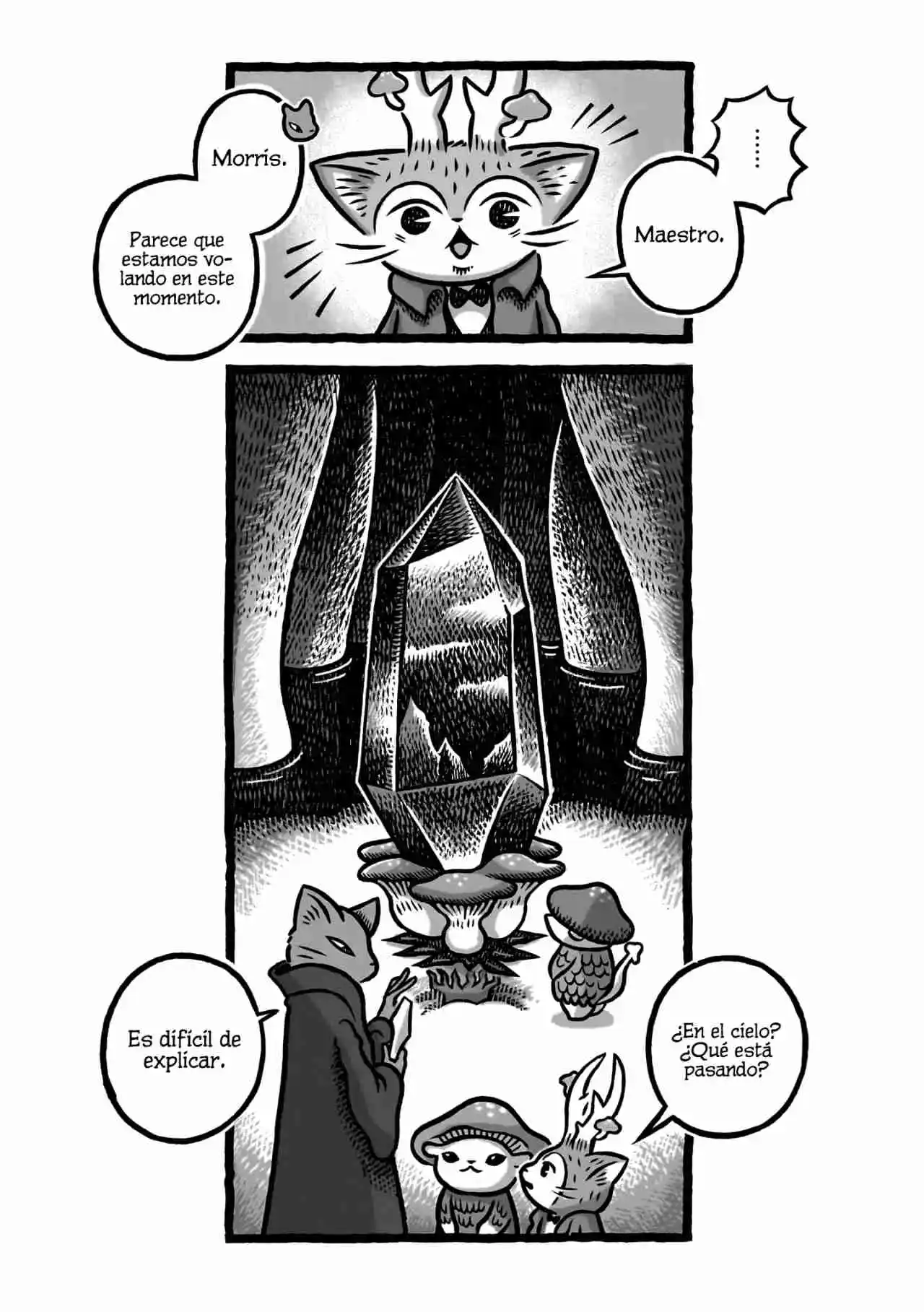 Morris: Tsuno Ga Haeta Neko No Bouken Native - Capítulo 15 - Página 6 - LectorTMOo