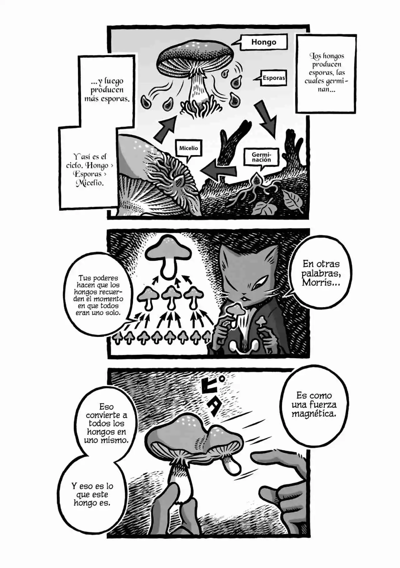 Morris: Tsuno Ga Haeta Neko No Bouken Native - Capítulo 15 - Página 9 - LectorTMOo