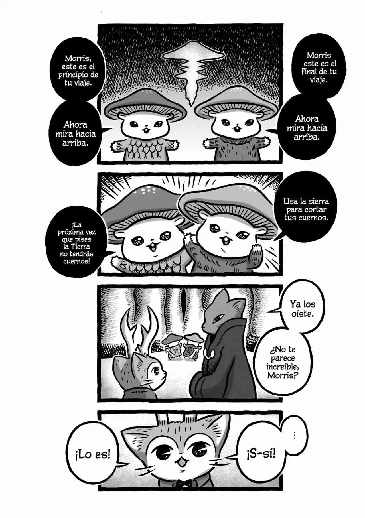 Morris: Tsuno Ga Haeta Neko No Bouken Native - Capítulo 17 - Página 3 - LectorTMOo