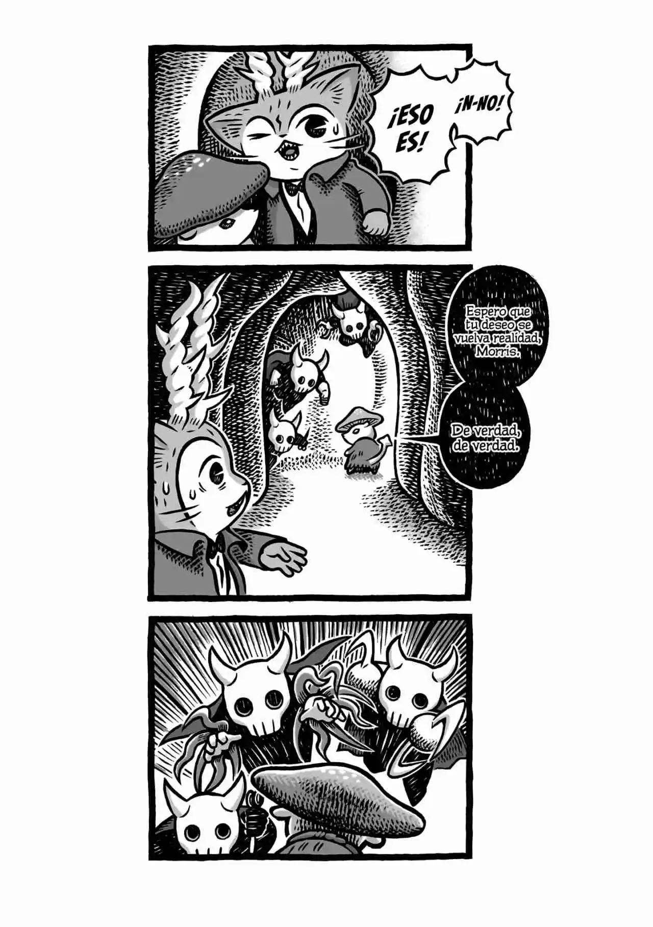Morris: Tsuno Ga Haeta Neko No Bouken Native - Capítulo 17 - Página 10 - LectorTMOo